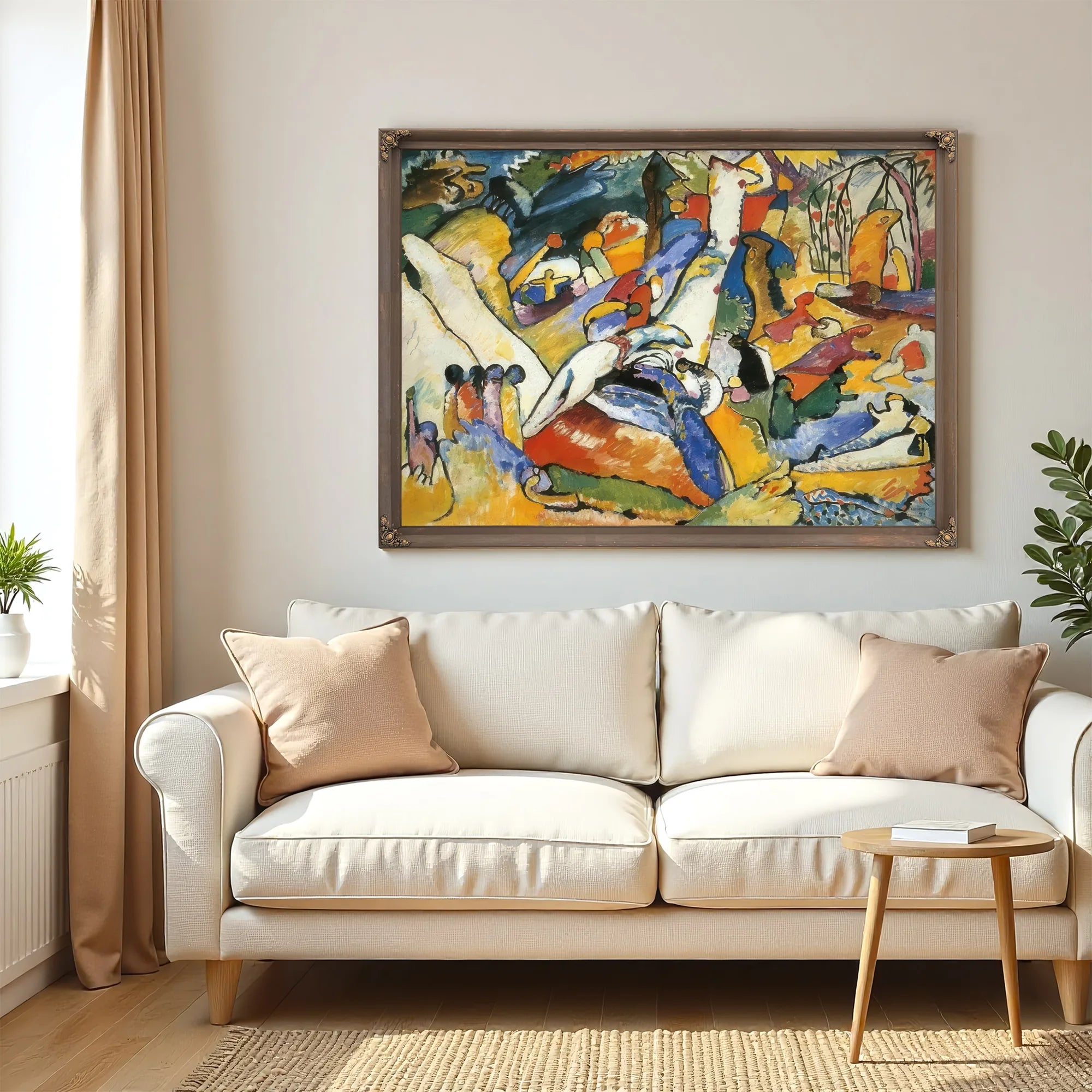 Study For Composition Ii By Wassily Kandinsky Fine Art Print