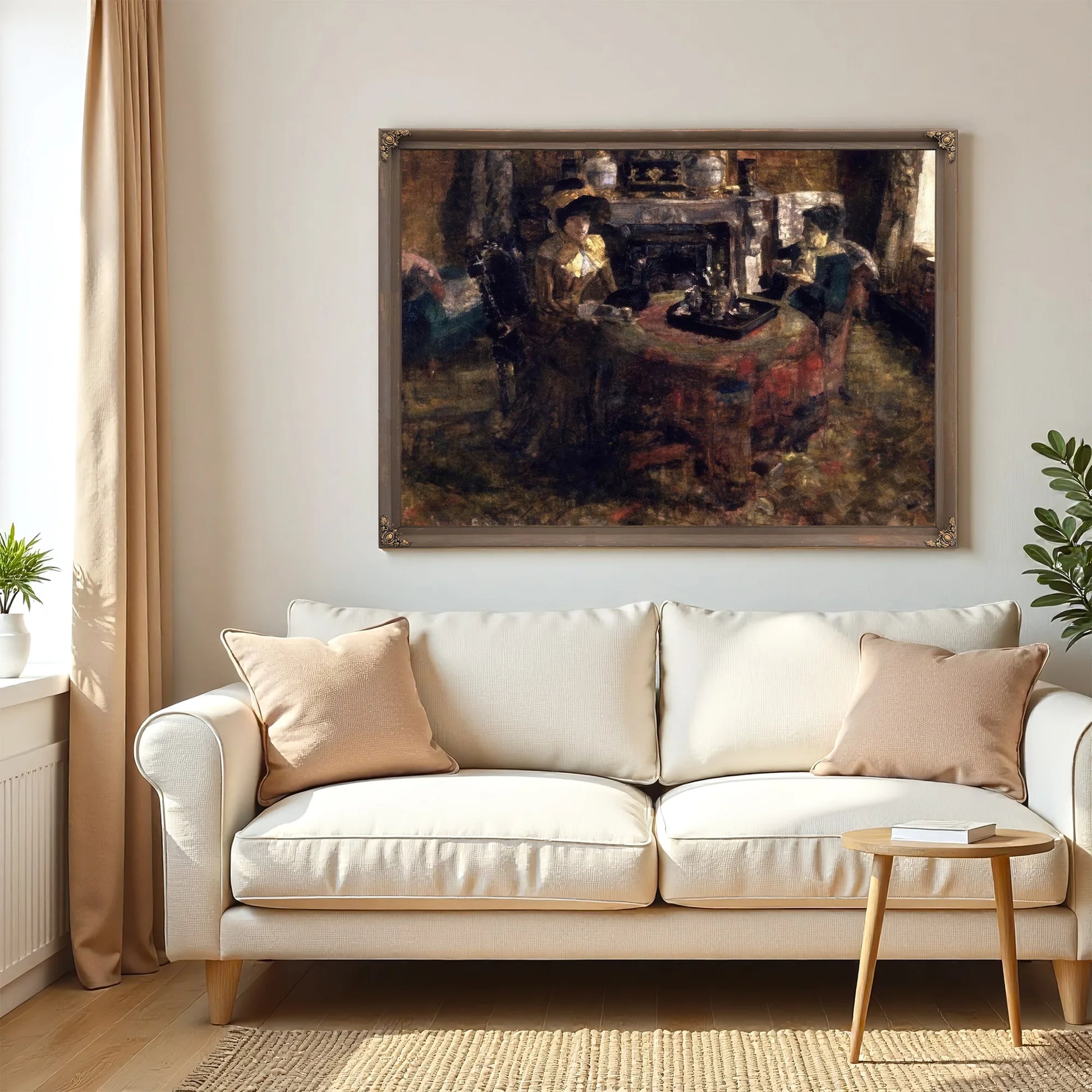 Afternoon In Ostend By James Ensor Fine Art Print