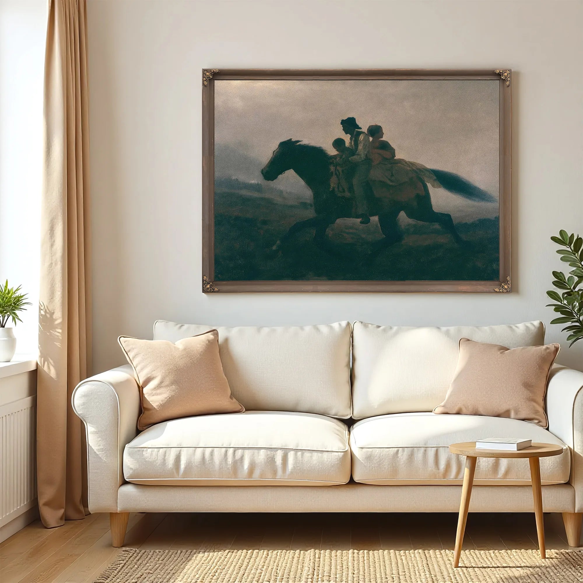 A Ride For Liberty The Fugitive Slaves By Eastman Johnson Fine Art Print