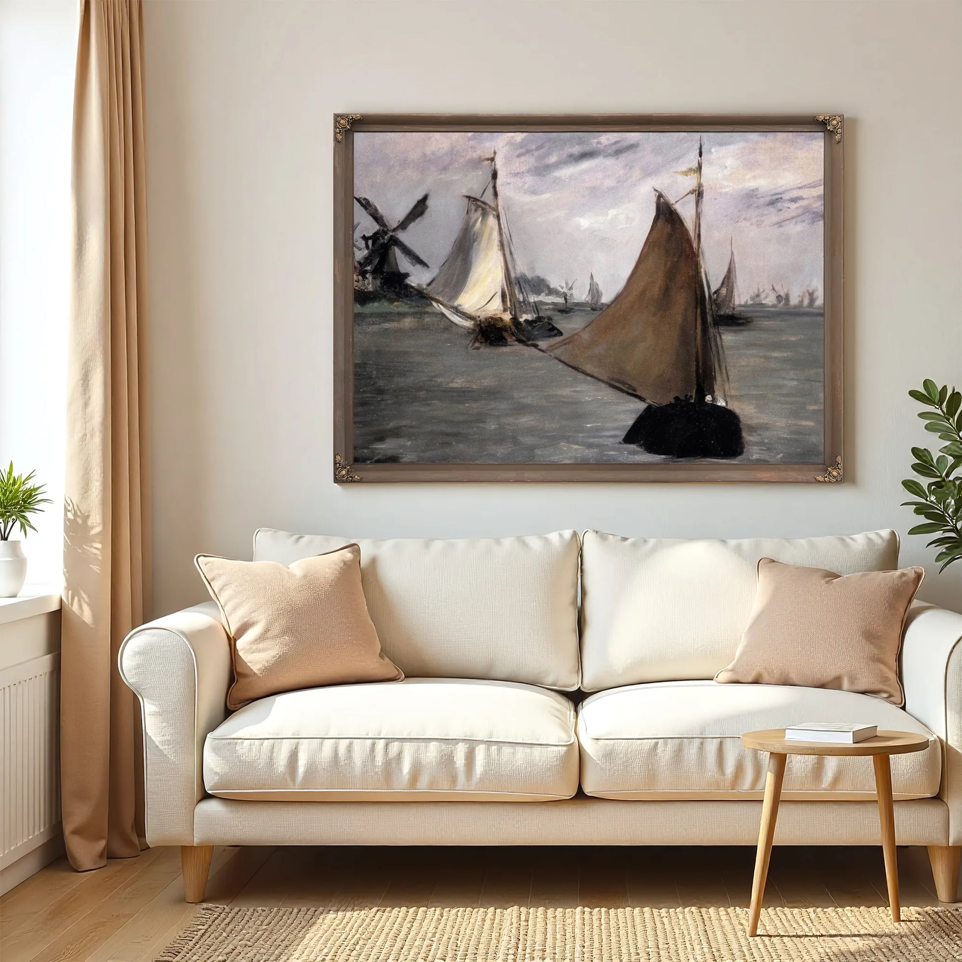 Marine In Holland By Edouard Manet Fine Art Print