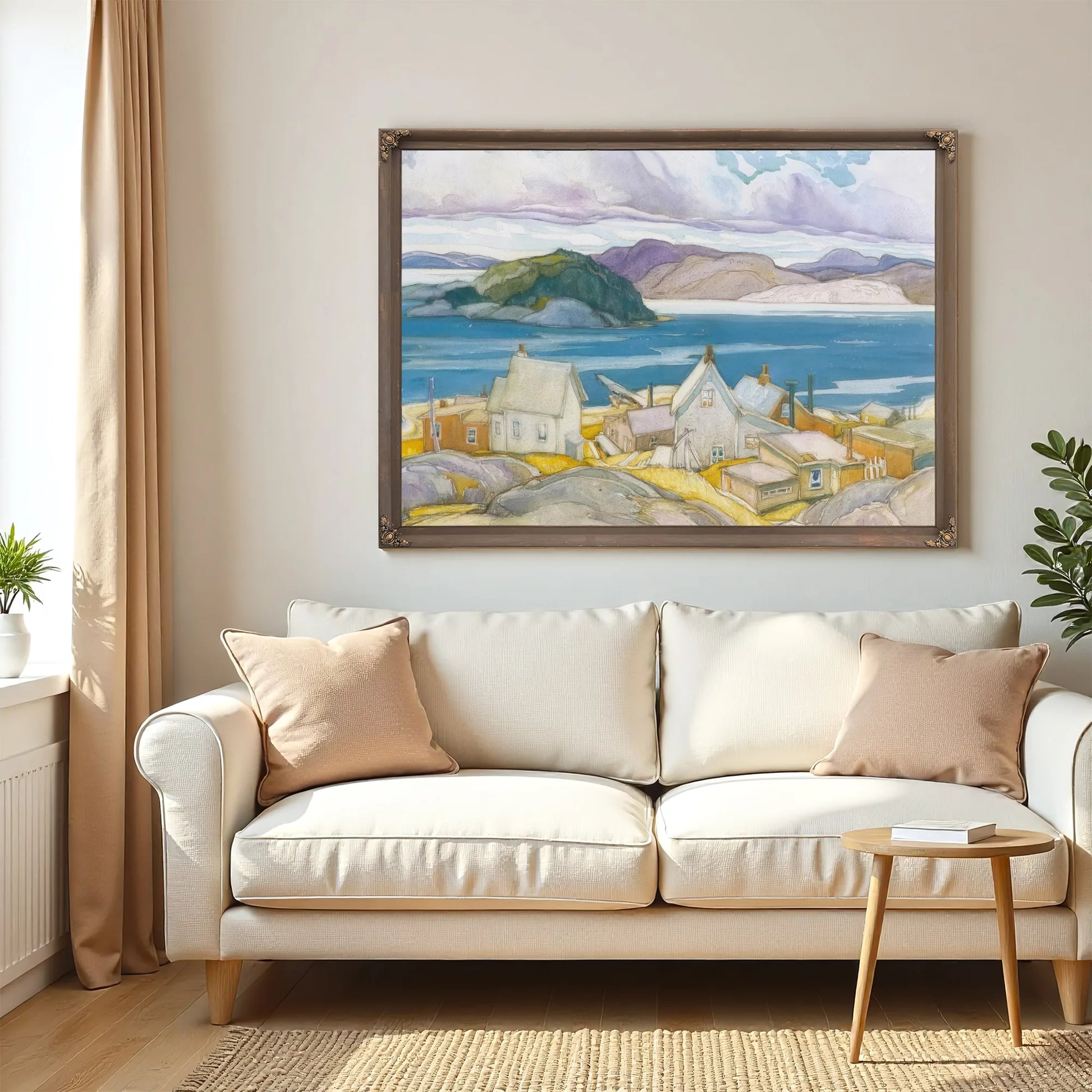 Jackfish Village By Frank Carmichael Fine Art Print