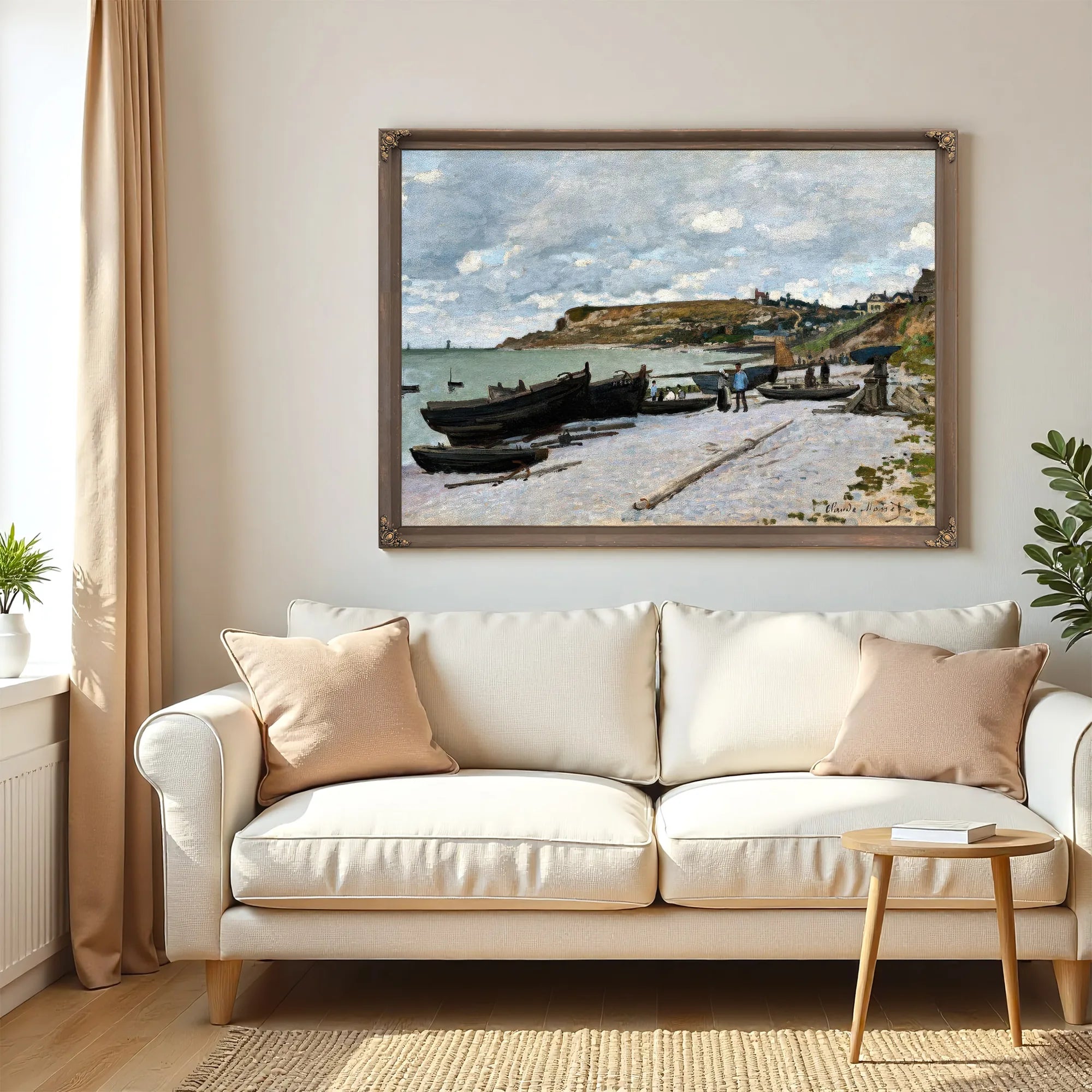 Sainte Adresse By Claude Monet Fine Art Print