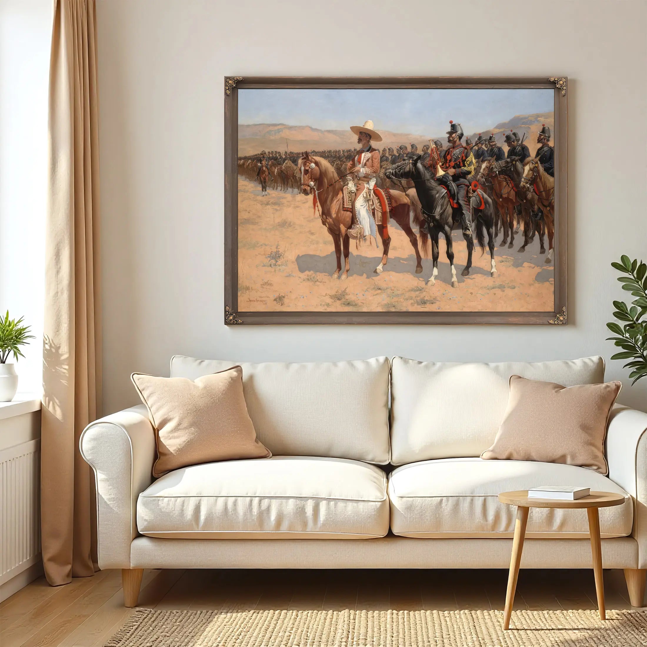 The Mexican Major A by Frederic Remington