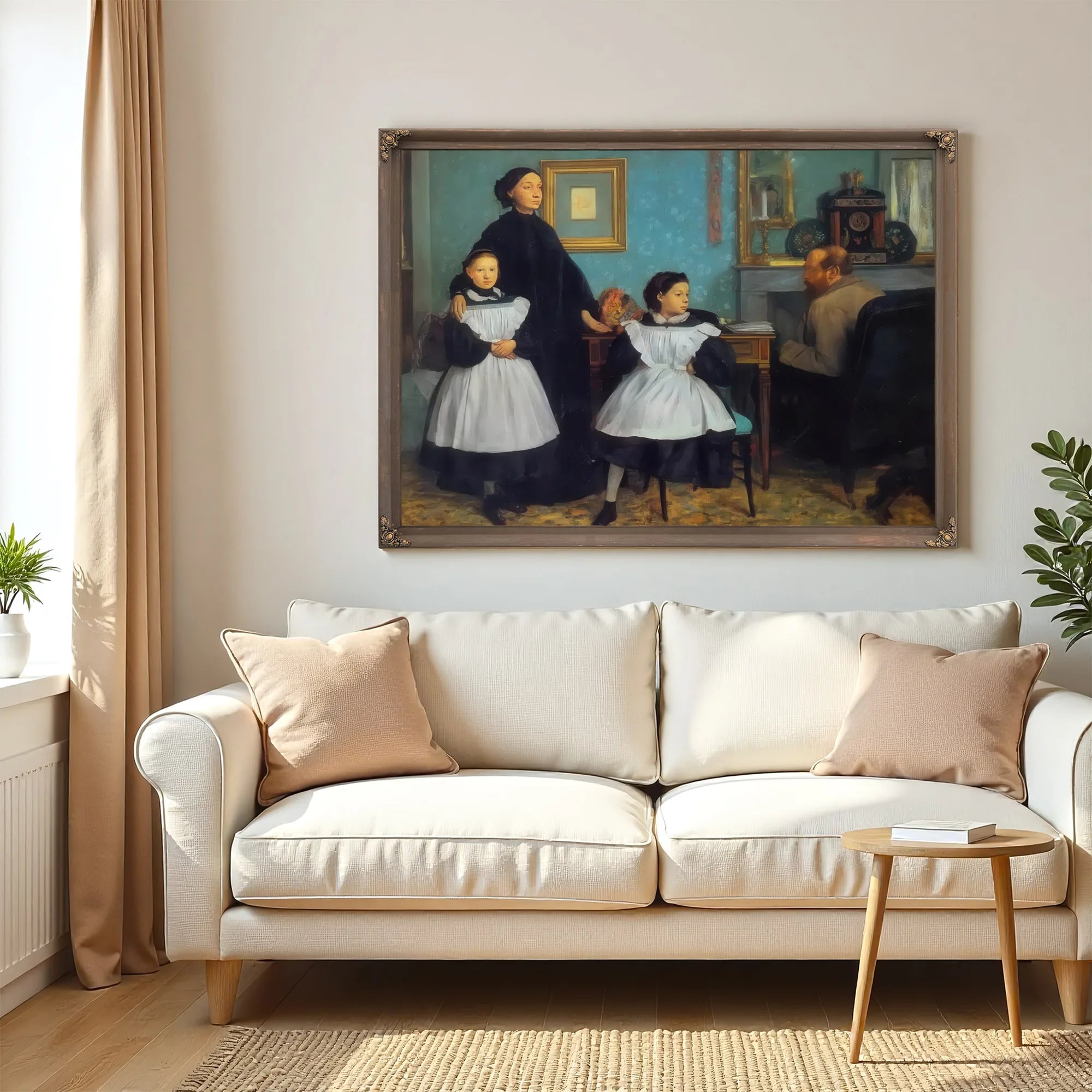 The Bellelli Family By Edgar Degas Fine Art Print