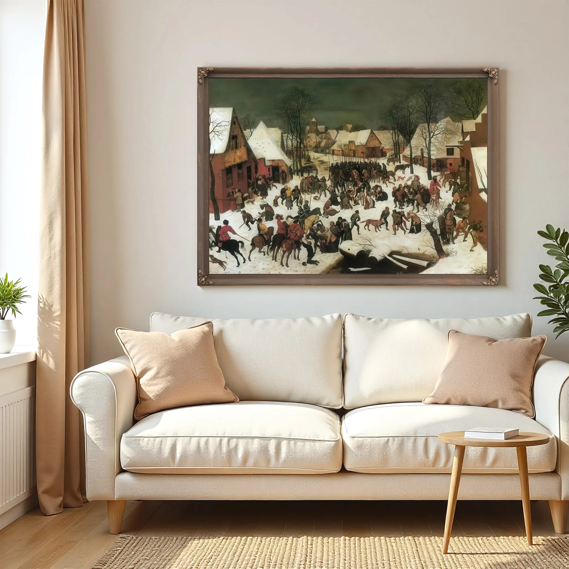 The Massacre Of The Innocents By Pieter Bruegel Fine Art Print
