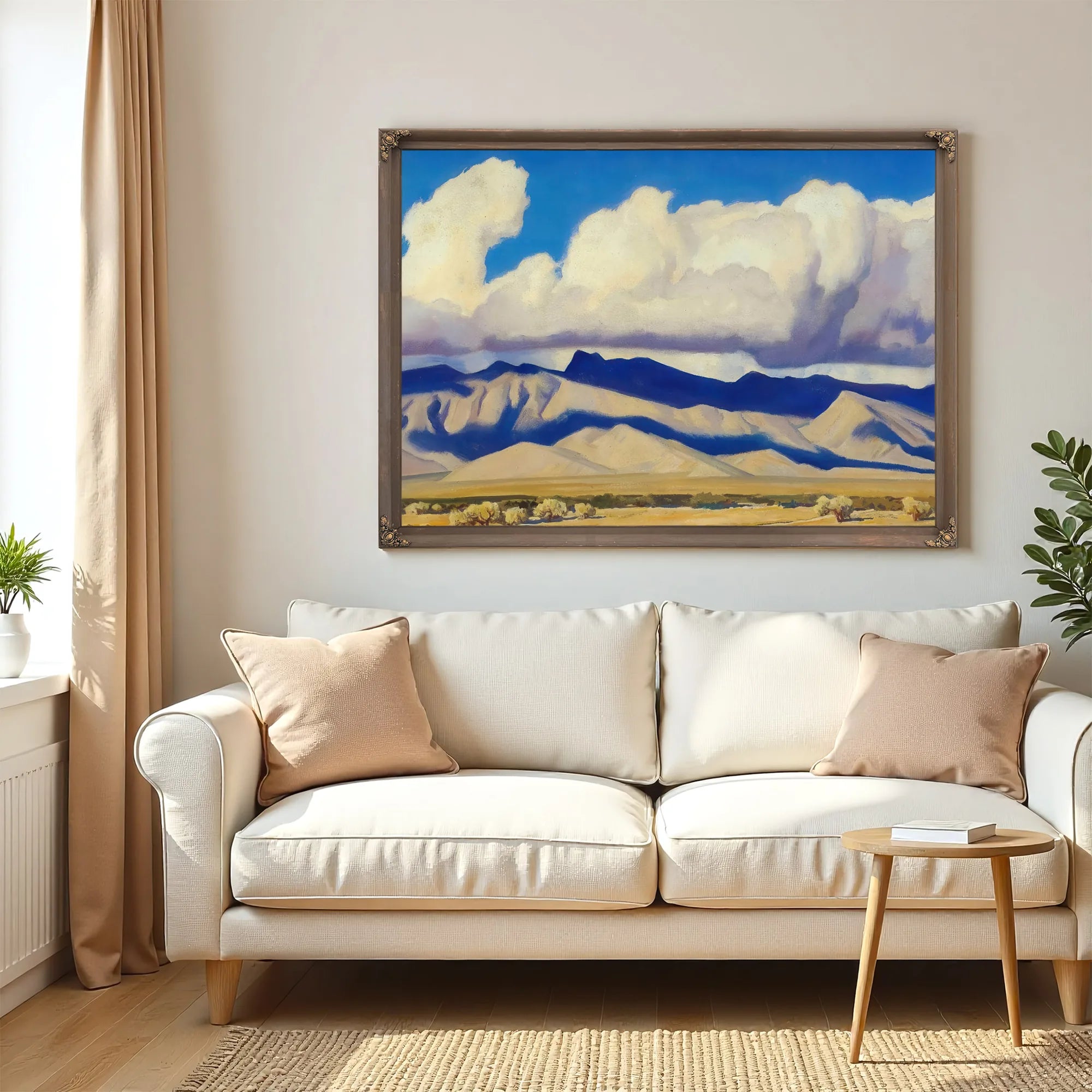 Cloud Banks And Shadows By Maynard Dixon Fine Art Print