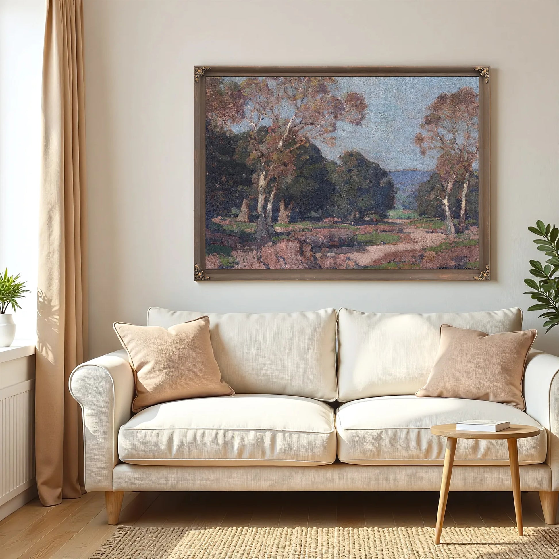 Inland Landscape By Edgar Payne Fine Art Print