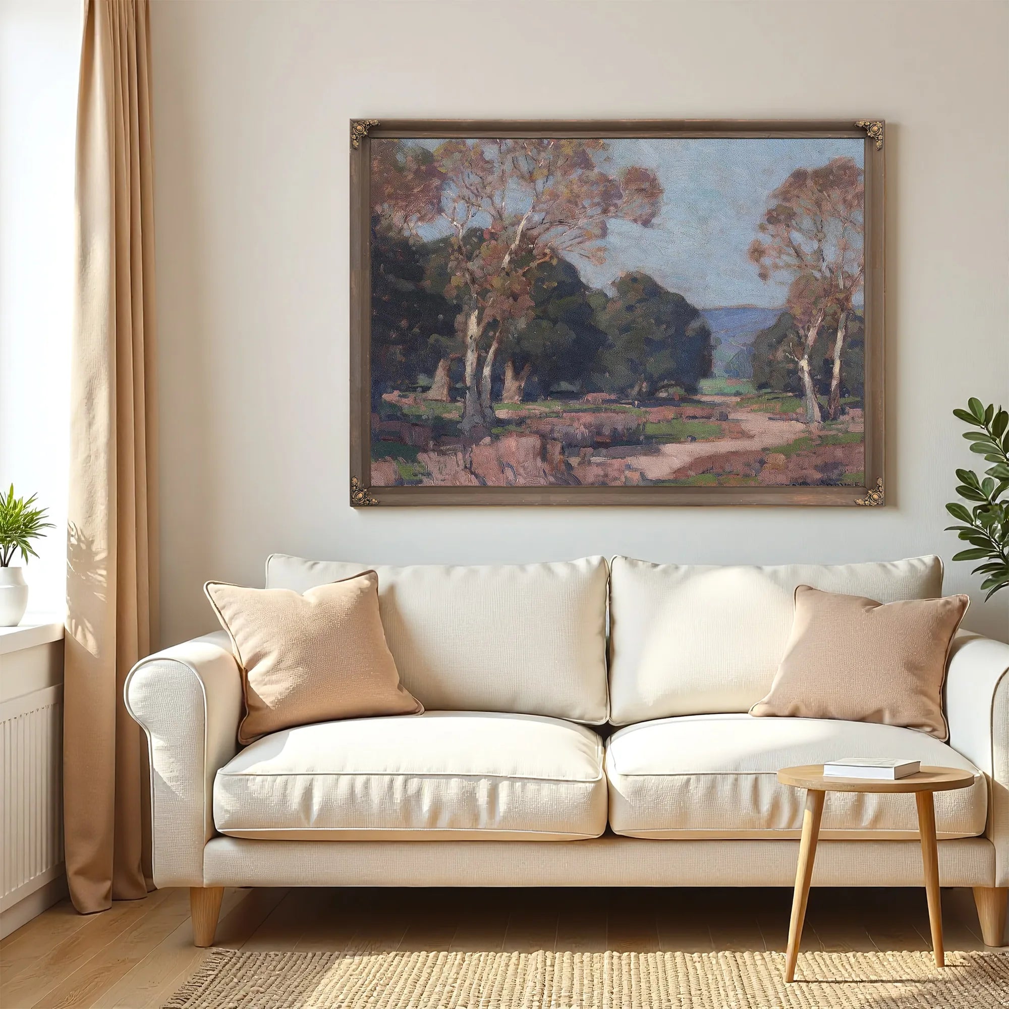 Inland Landscape By Edgar Payne Fine Art Print