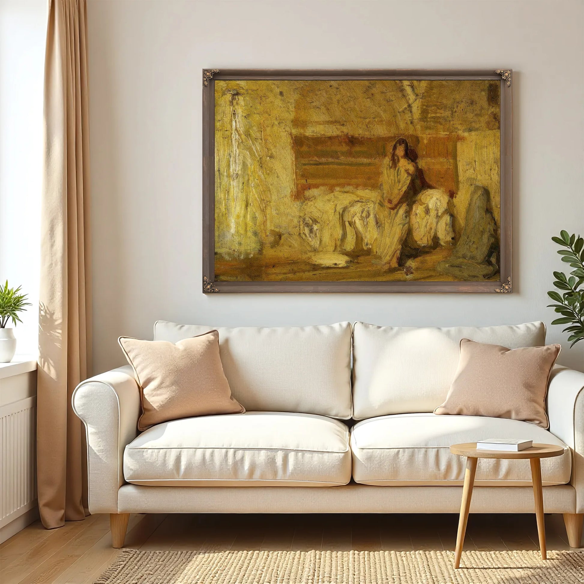 Study For The Annunciation 1898 By Henry Ossawa Tanner Fine Art Print