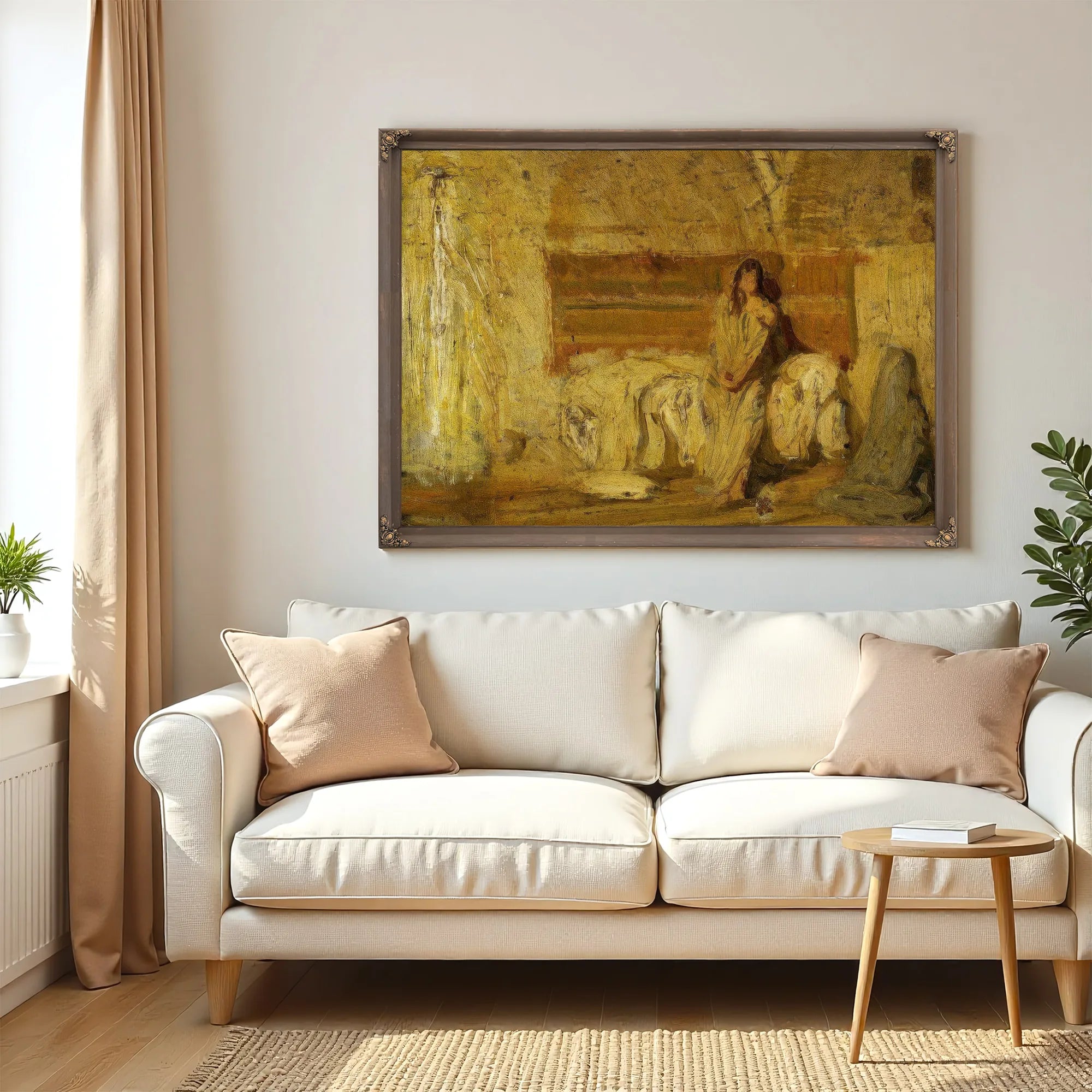 Study For The Annunciation 1898 By Henry Ossawa Tanner Fine Art Print