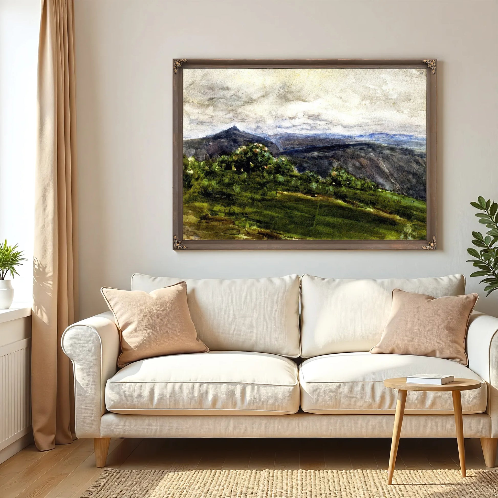 Mountain Landscape, Highlands, North Carolina By Henry Ossawa Tanner Fine Art Print