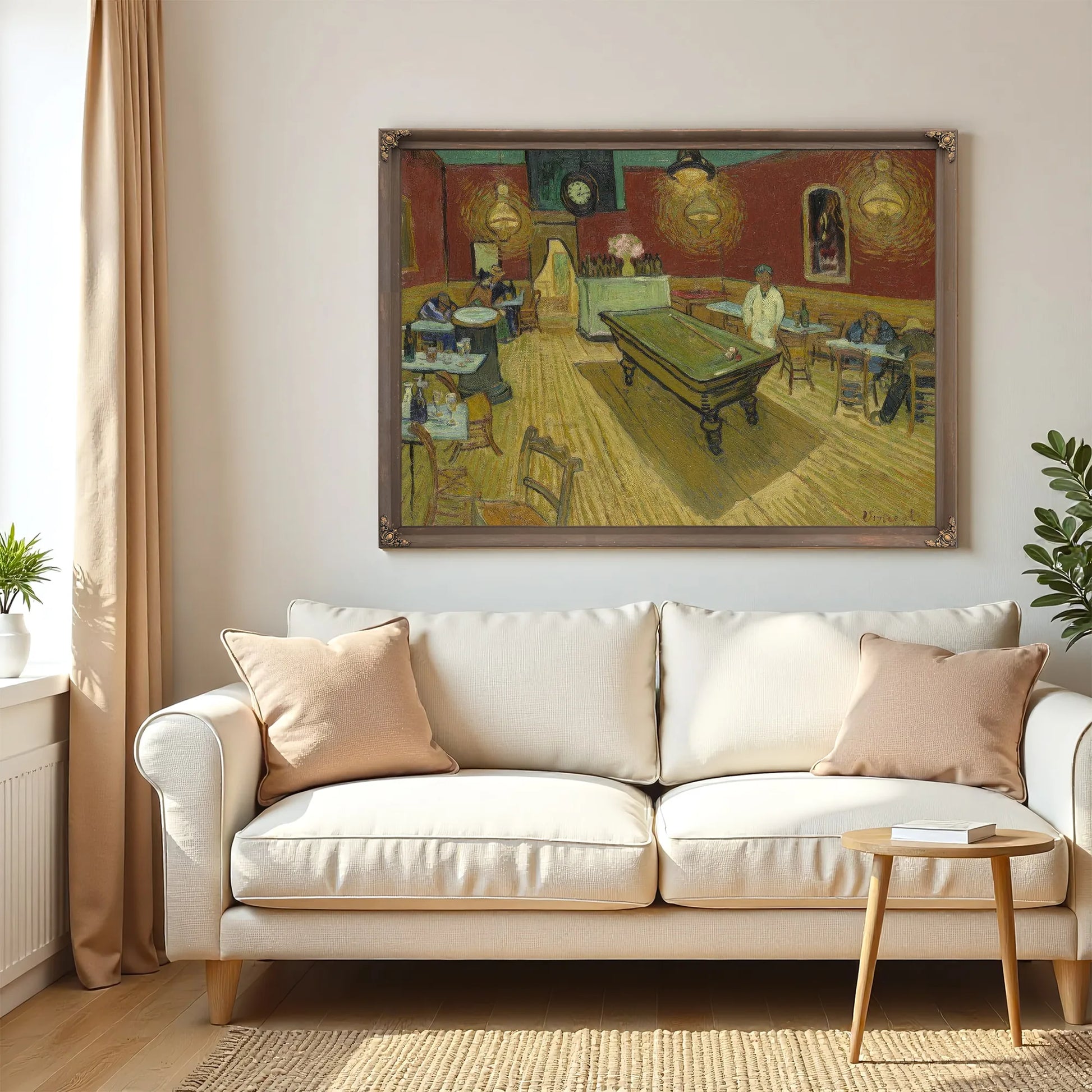 Le Cafe De Nuit (The Night Cafe) By Vincent Van Gogh Fine Art Print