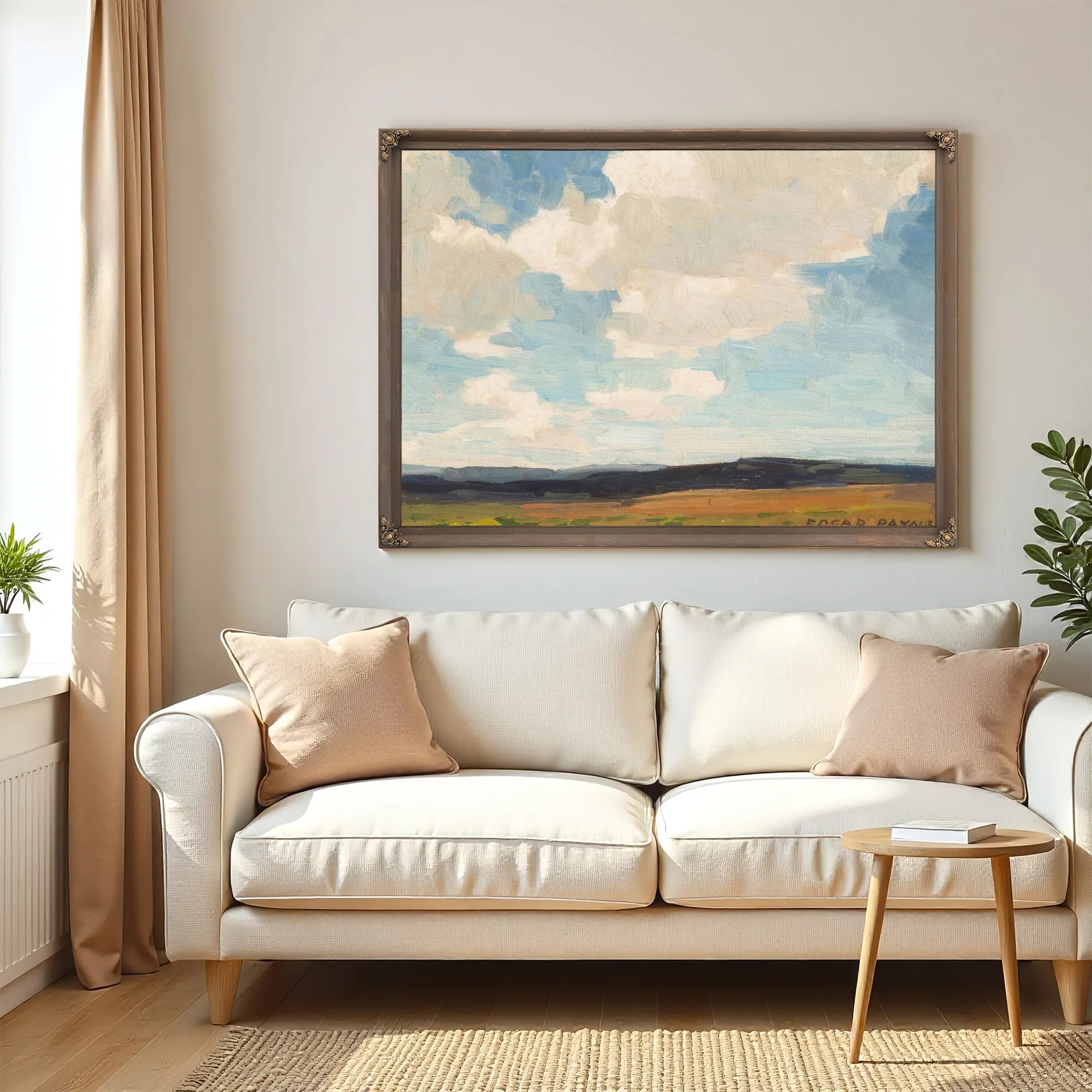 Rain Clouds By Edgar Payne Fine Art Print
