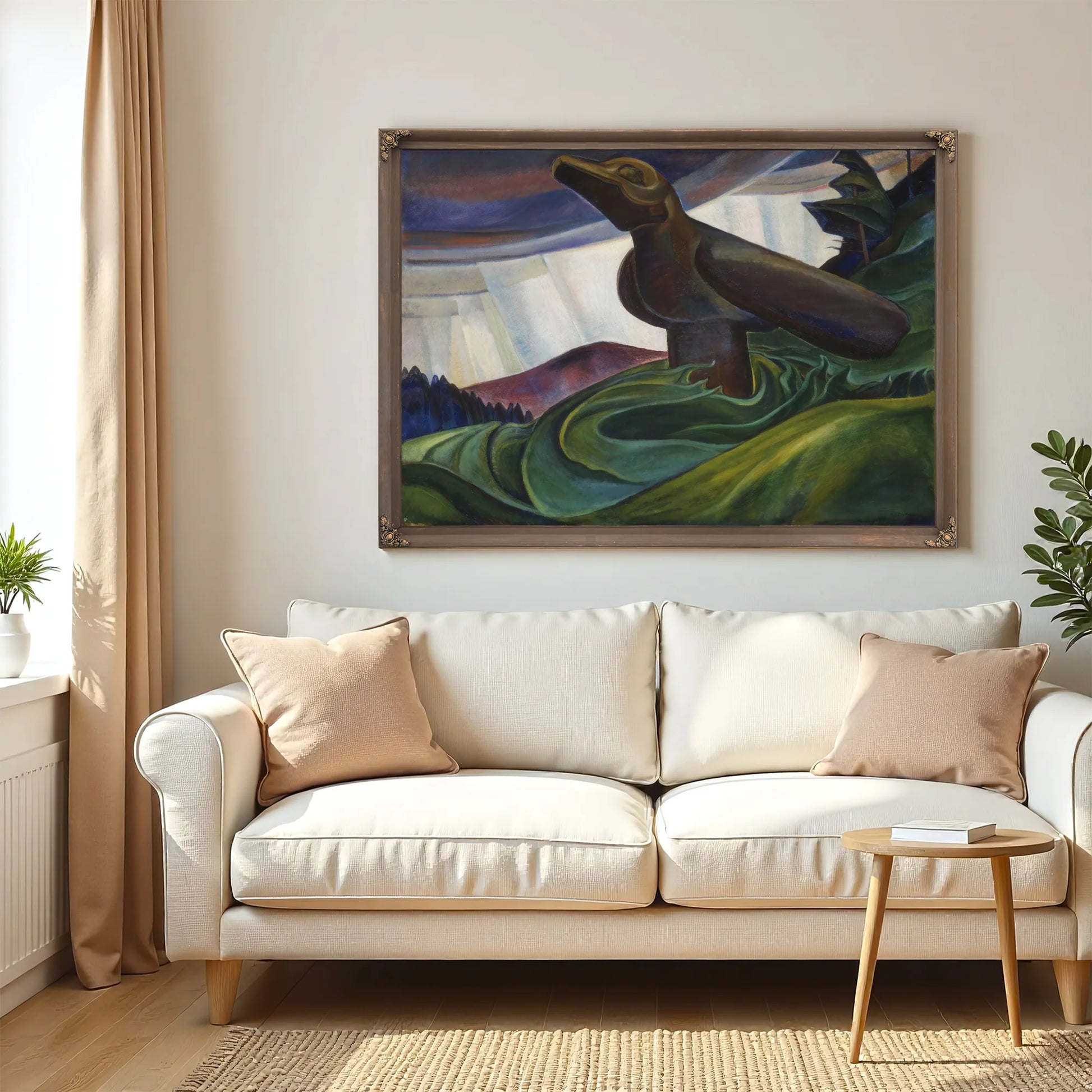 Big Raven 1931 By Emily Carr Fine Art Print