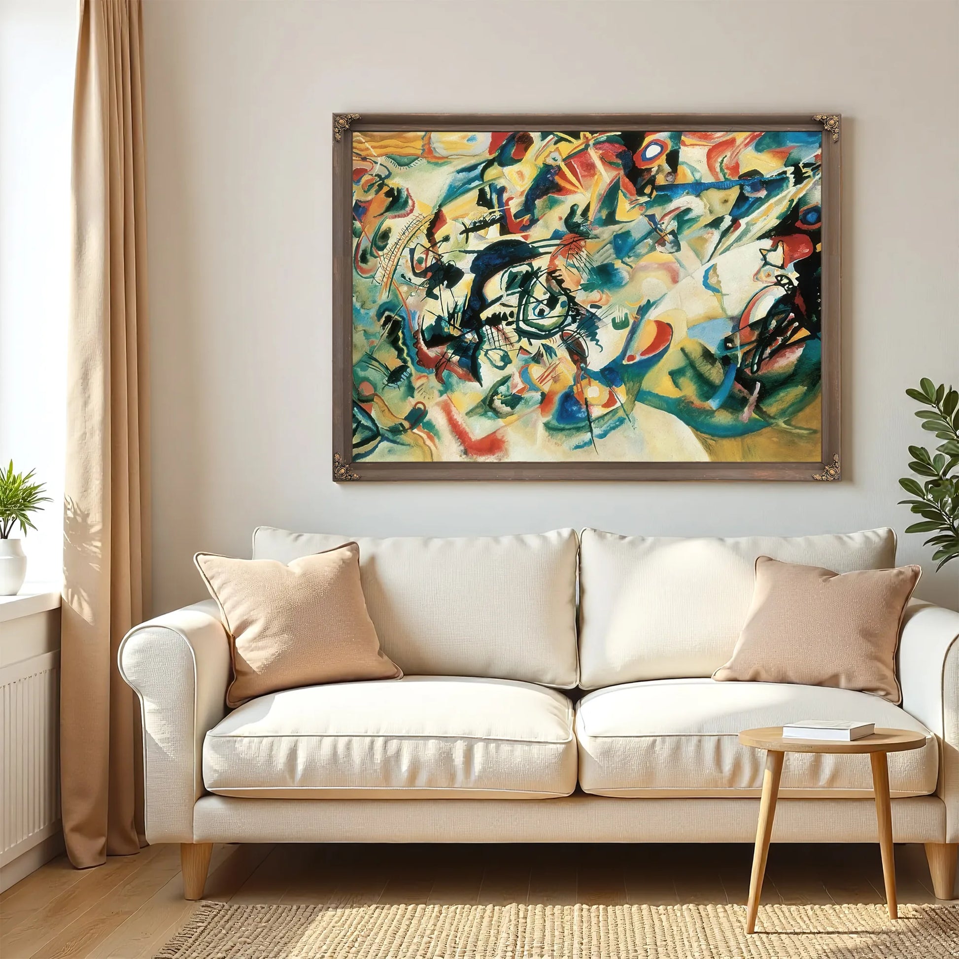 Composition Vii By Wassily Kandinsky Fine Art Print