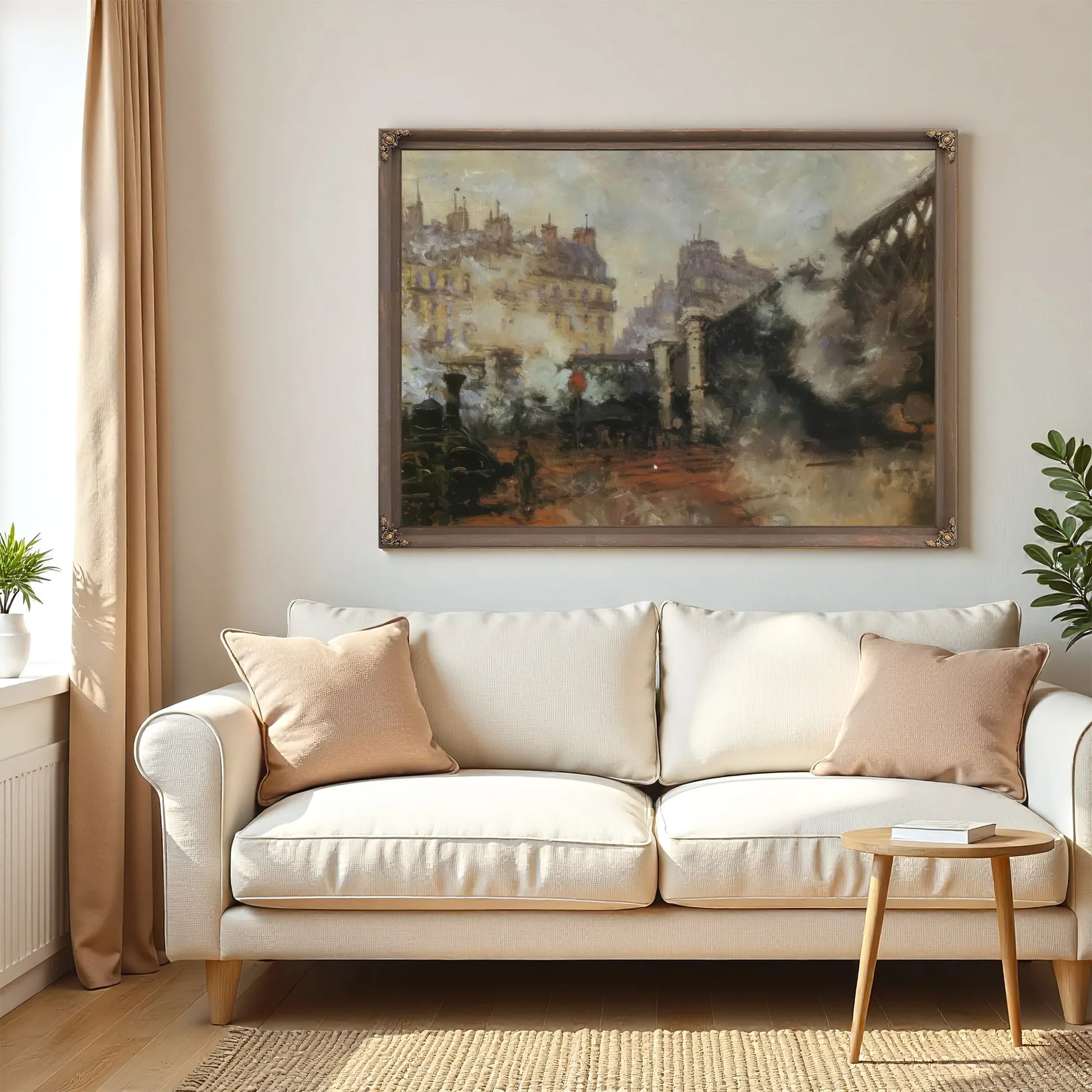 Le Pont De L'europe By Claude Monet Fine Art Print