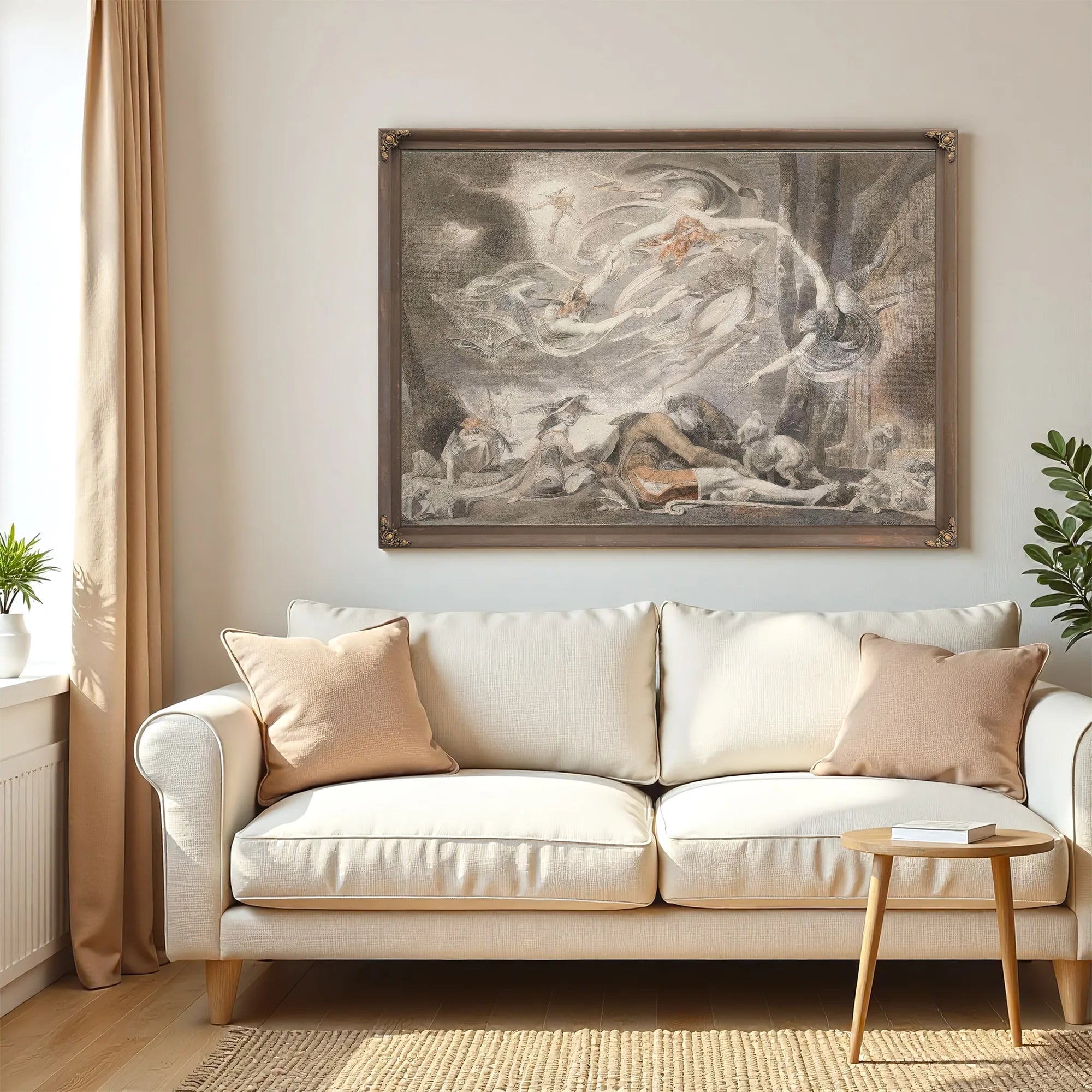 The Shepherd's Dream By Henry Fuseli Fine Art Print