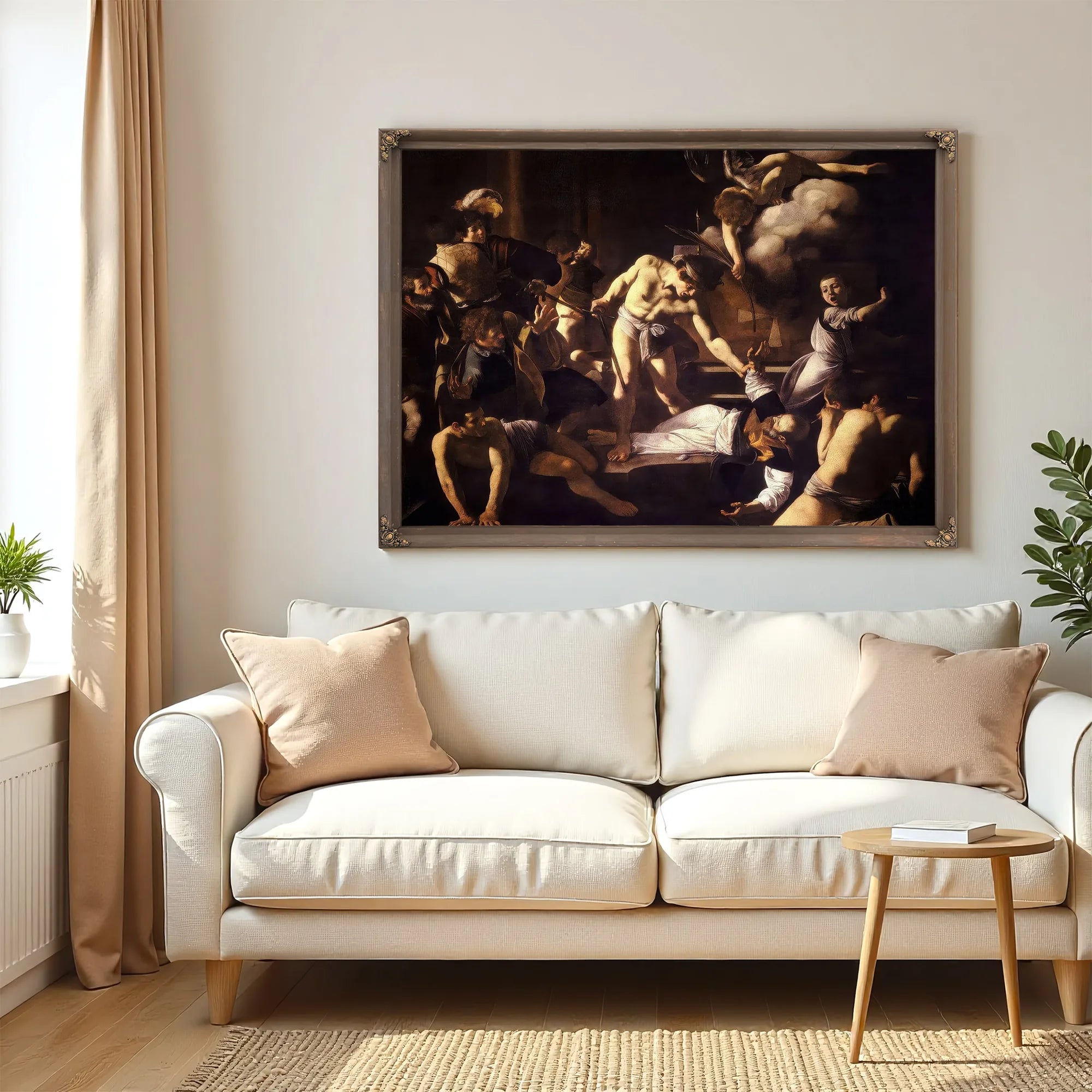 The Martyrdom Of Saint Matthew By Caravaggio Fine Art Print