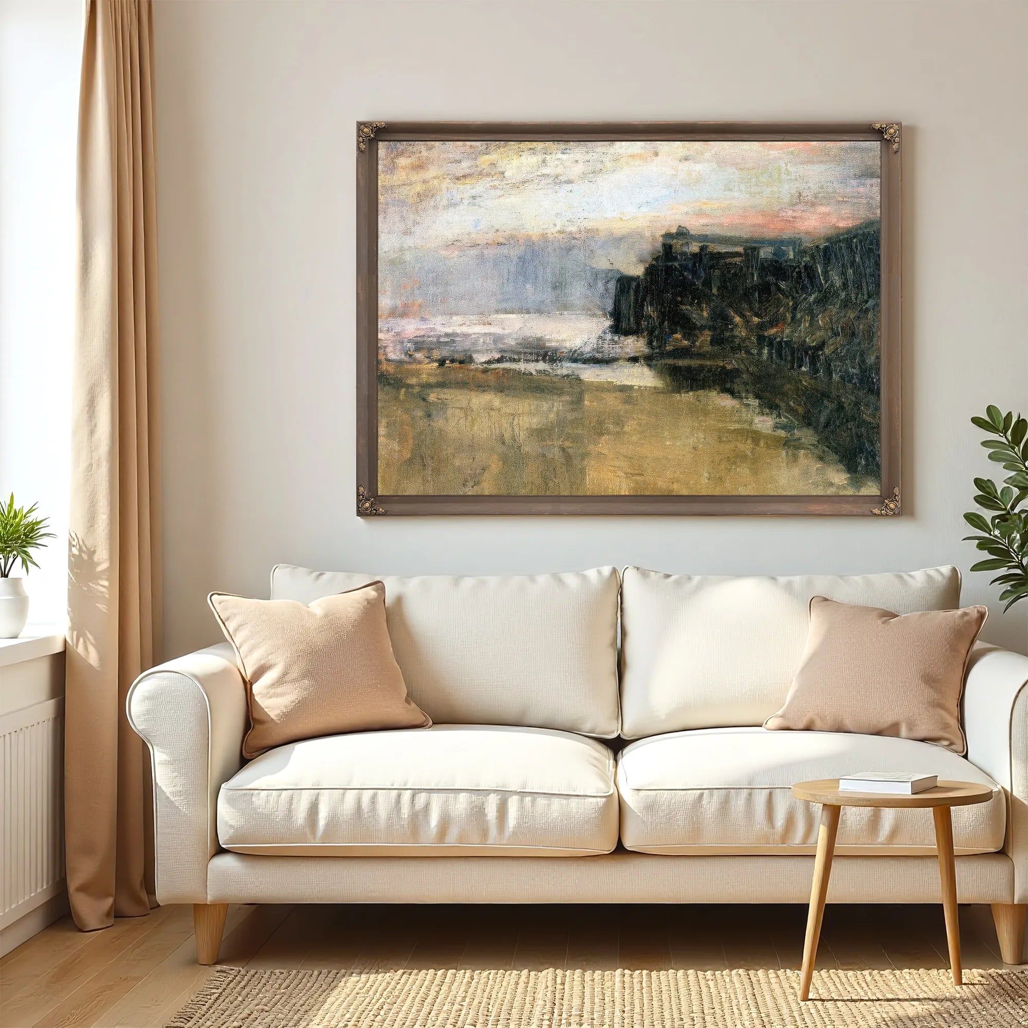The Pier By James Ensor Fine Art Print