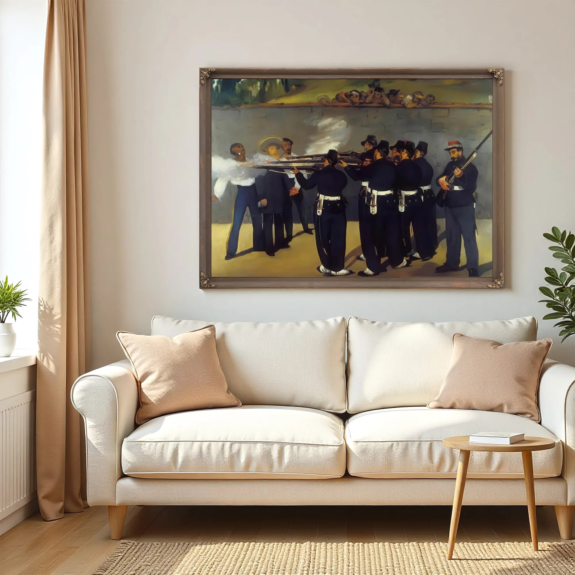 The Execution Of Emperor Maximilian By Edouard Manet Fine Art Print