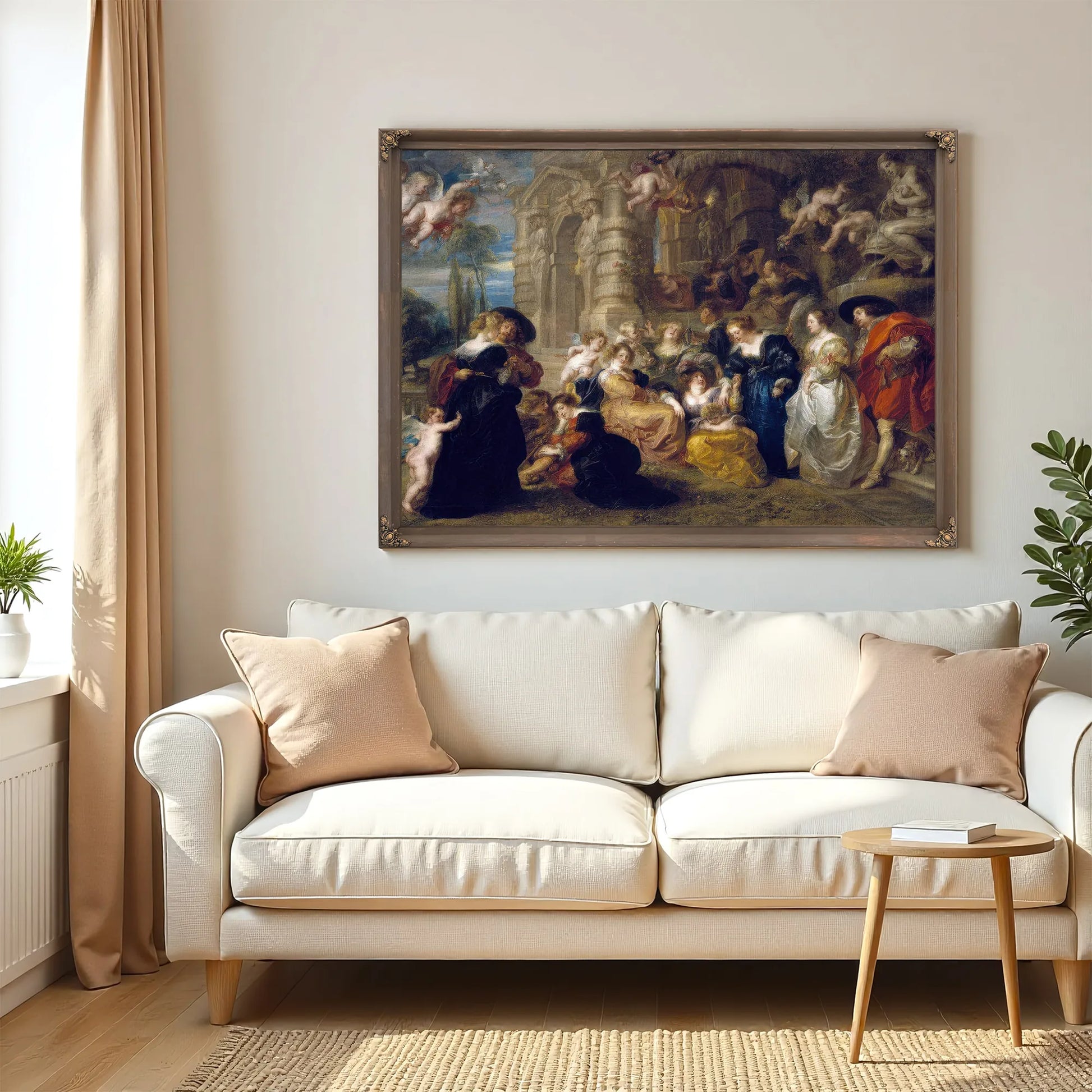 Peter Paul Rubens The Garden Of Love 1633 By Peter Paul Rubens Fine Art Print