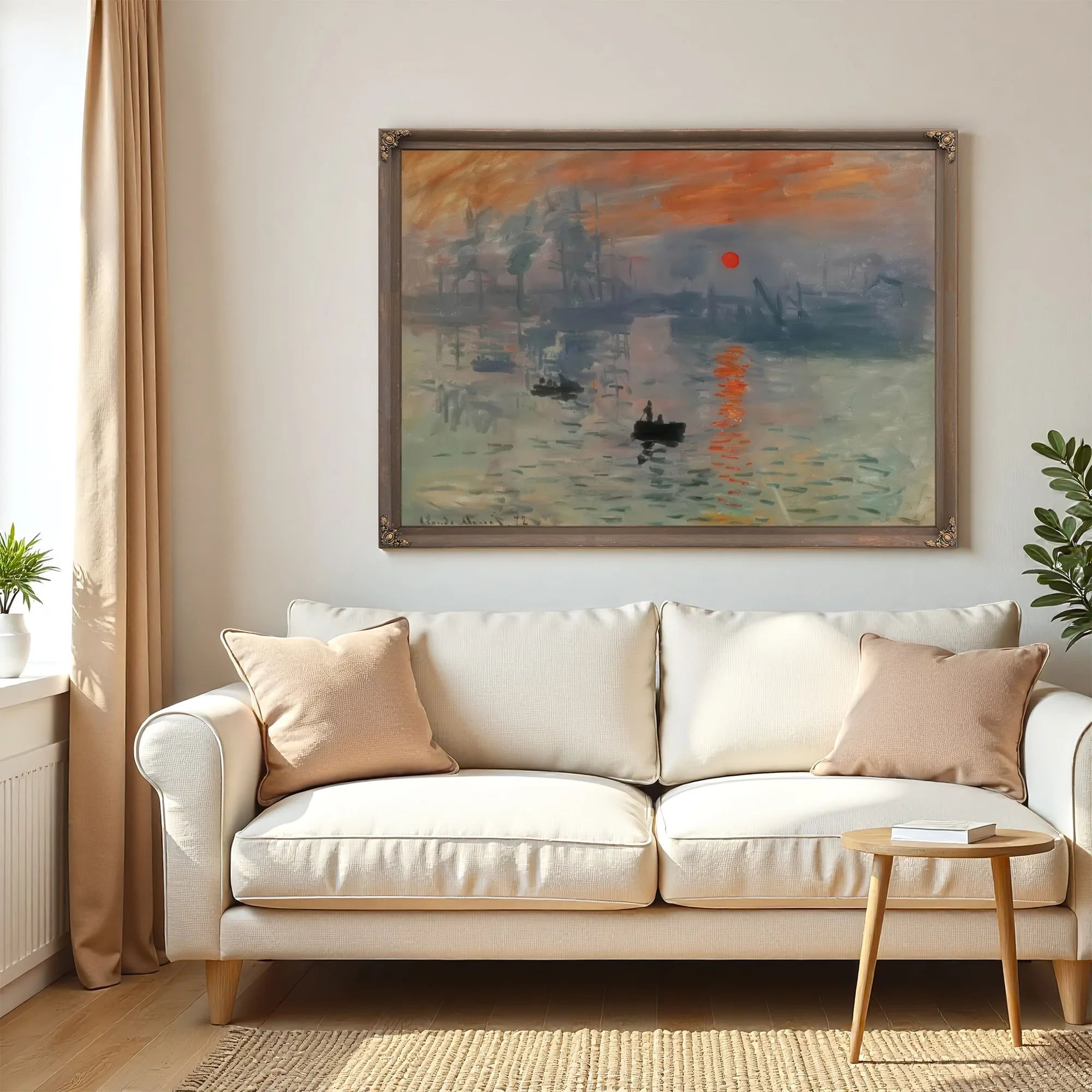 Impression Sunrise By Claude Monet Fine Art Print