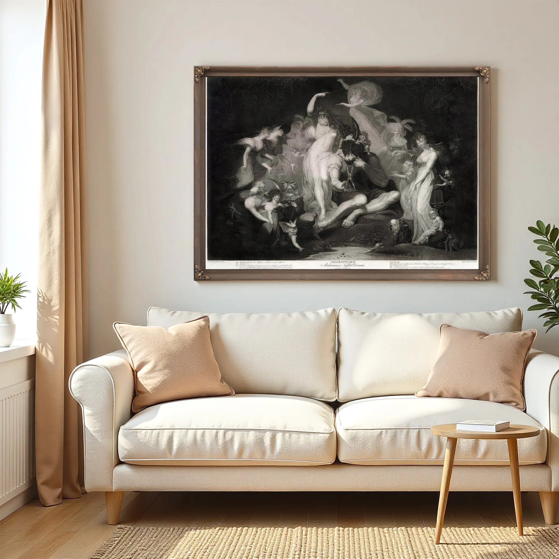 Midsummer Nights Dream By Henry Fuseli Fine Art Print