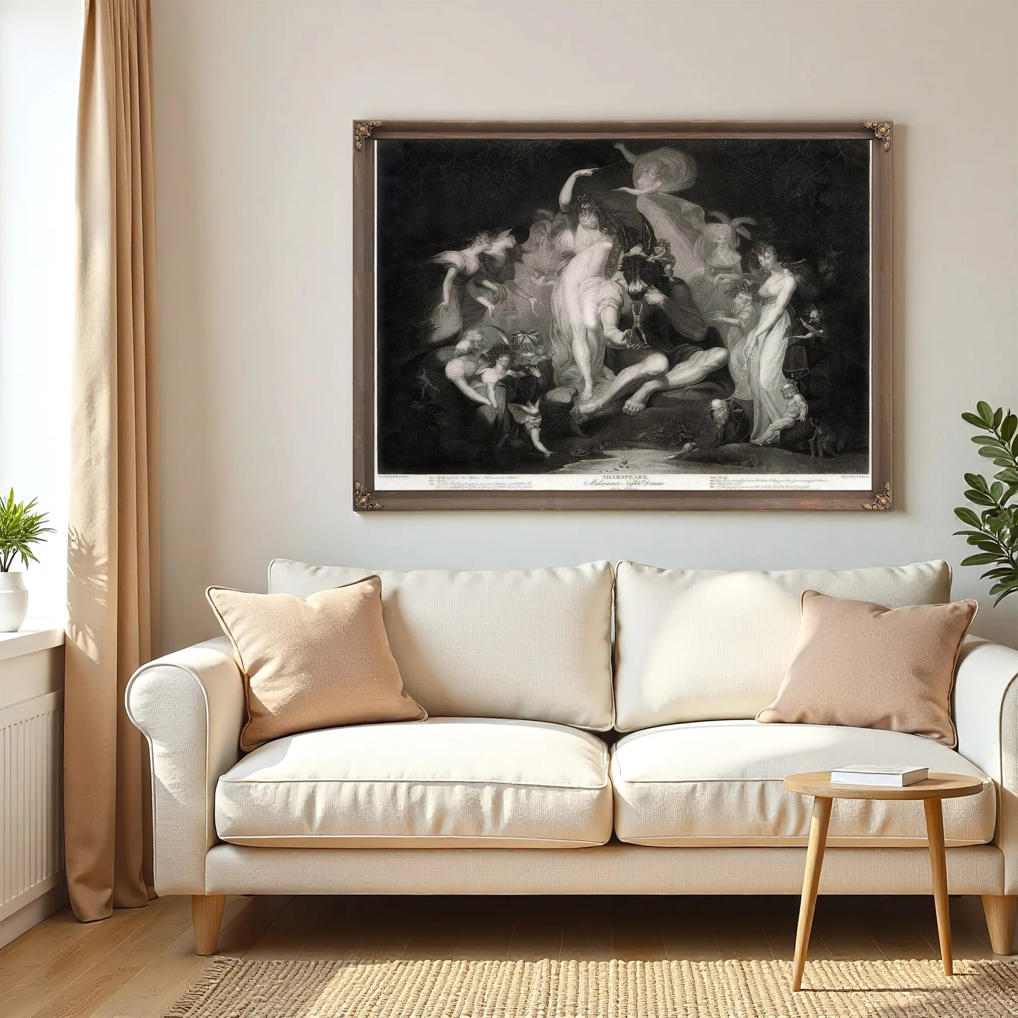 Midsummer Nights Dream By Henry Fuseli Fine Art Print