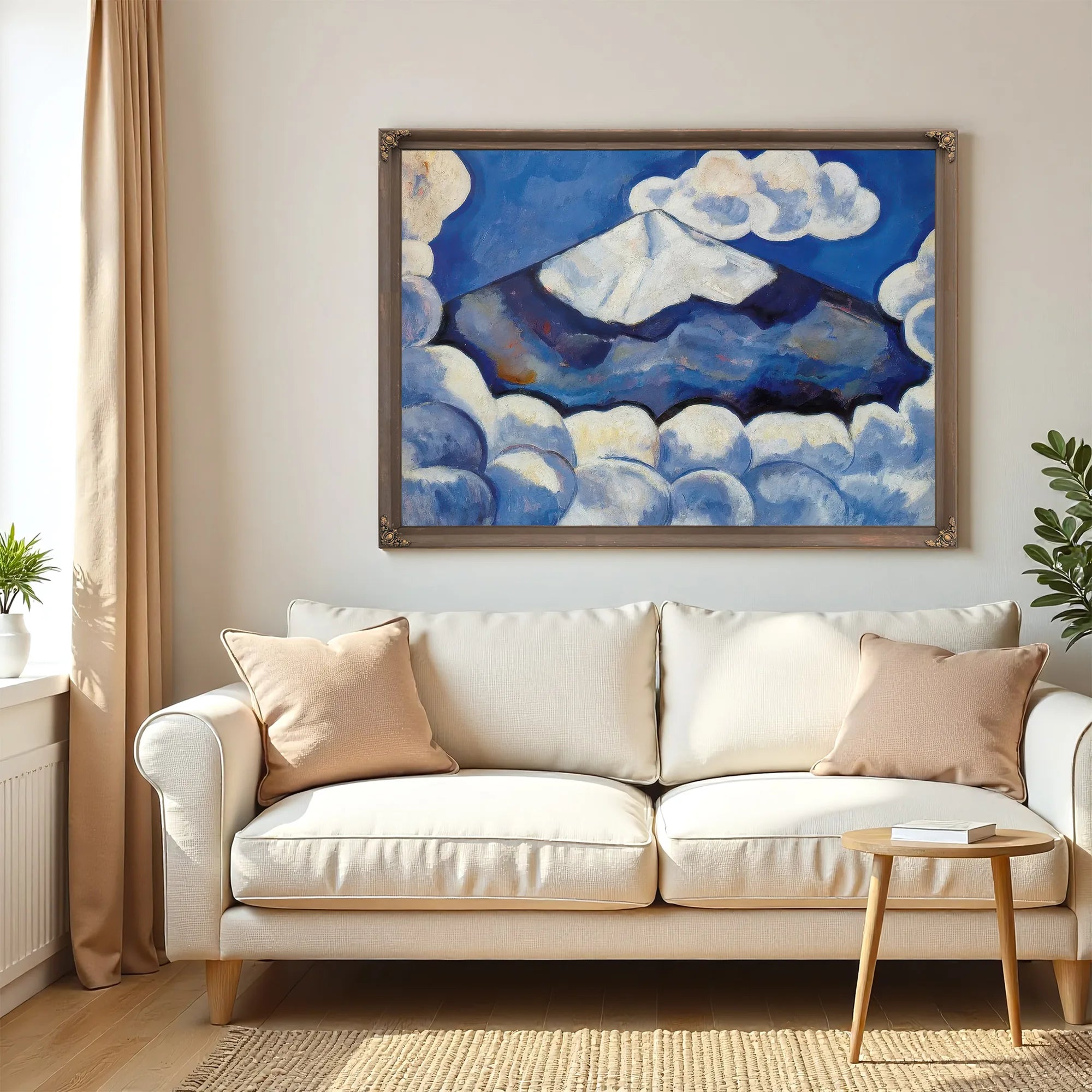 Popocatepetl Spirited Morning Mexico By Marsden Hartley Fine Art Print