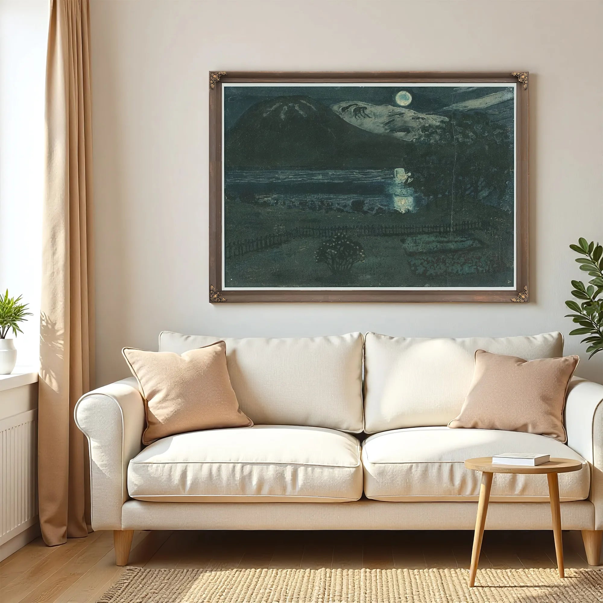 The Moon In May 4 By Nicolai Astrup Fine Art Print