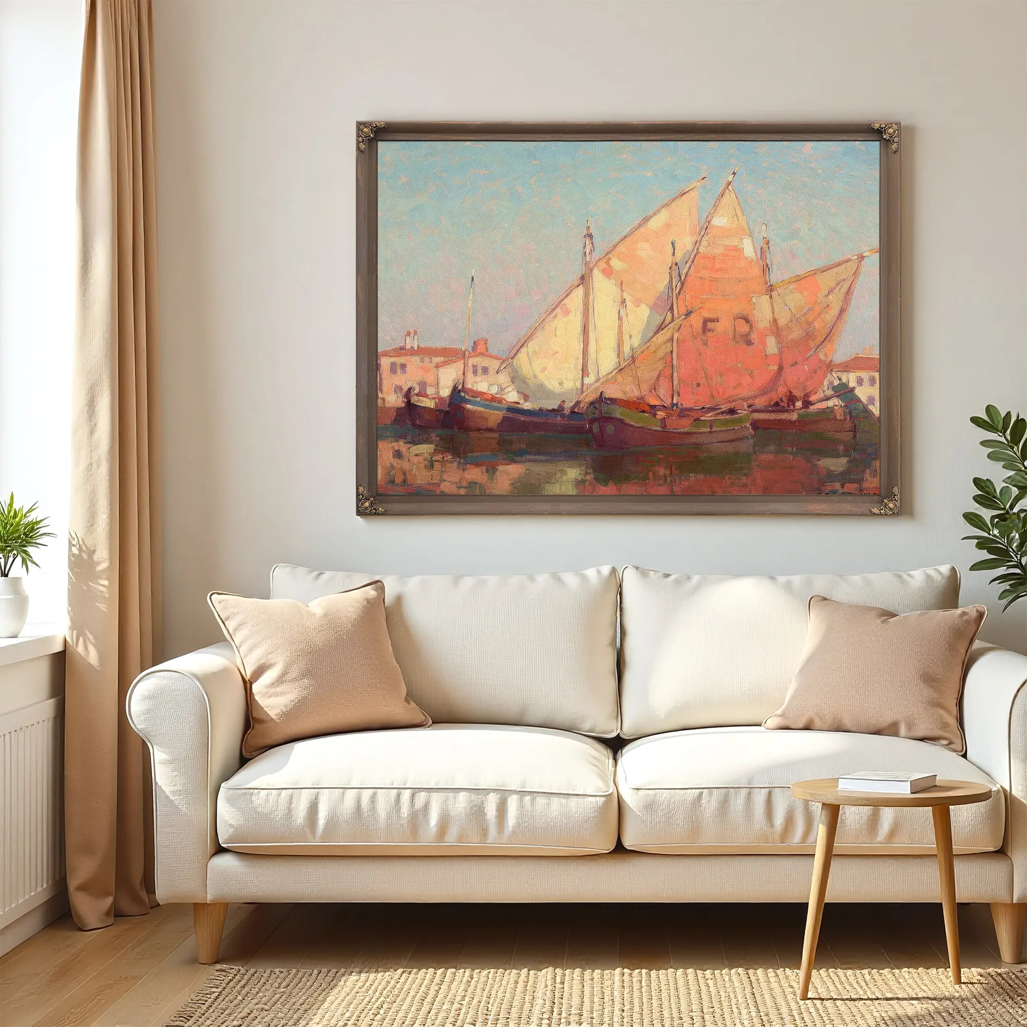 Chioggia Boats By Edgar Payne Fine Art Print