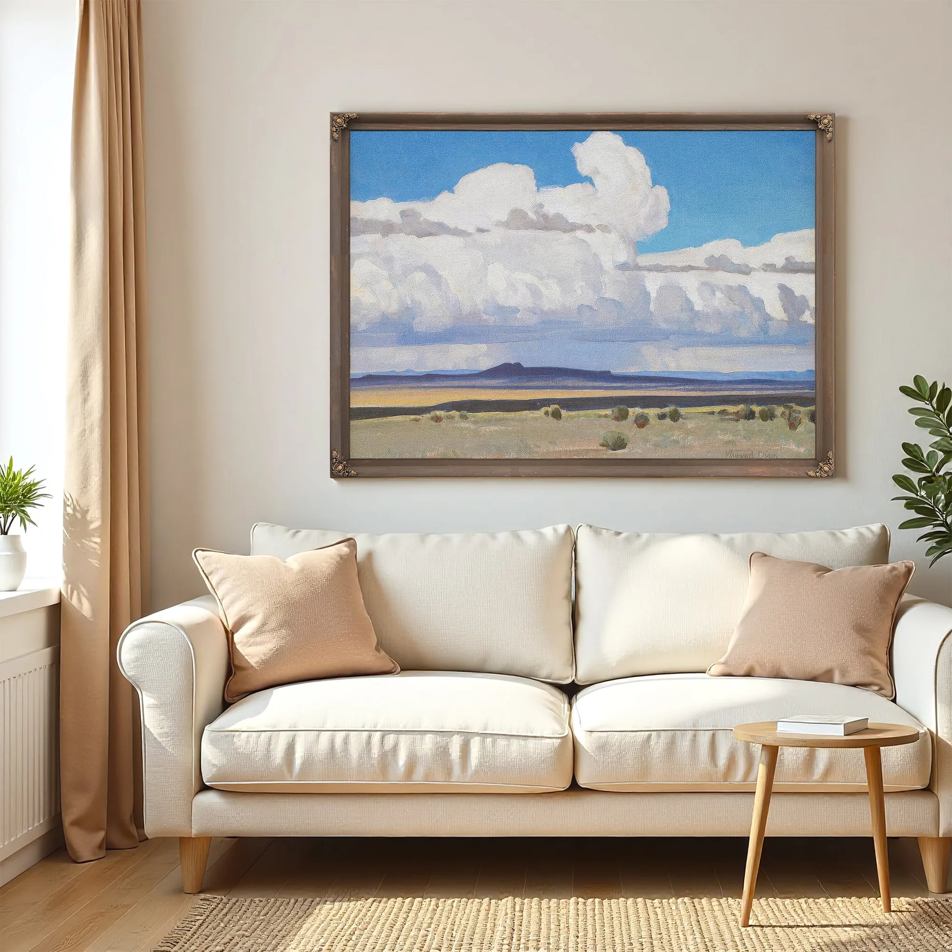 Summer Clouds New Mexico (No. 409) 1931 By Maynard Dixon Fine Art Print