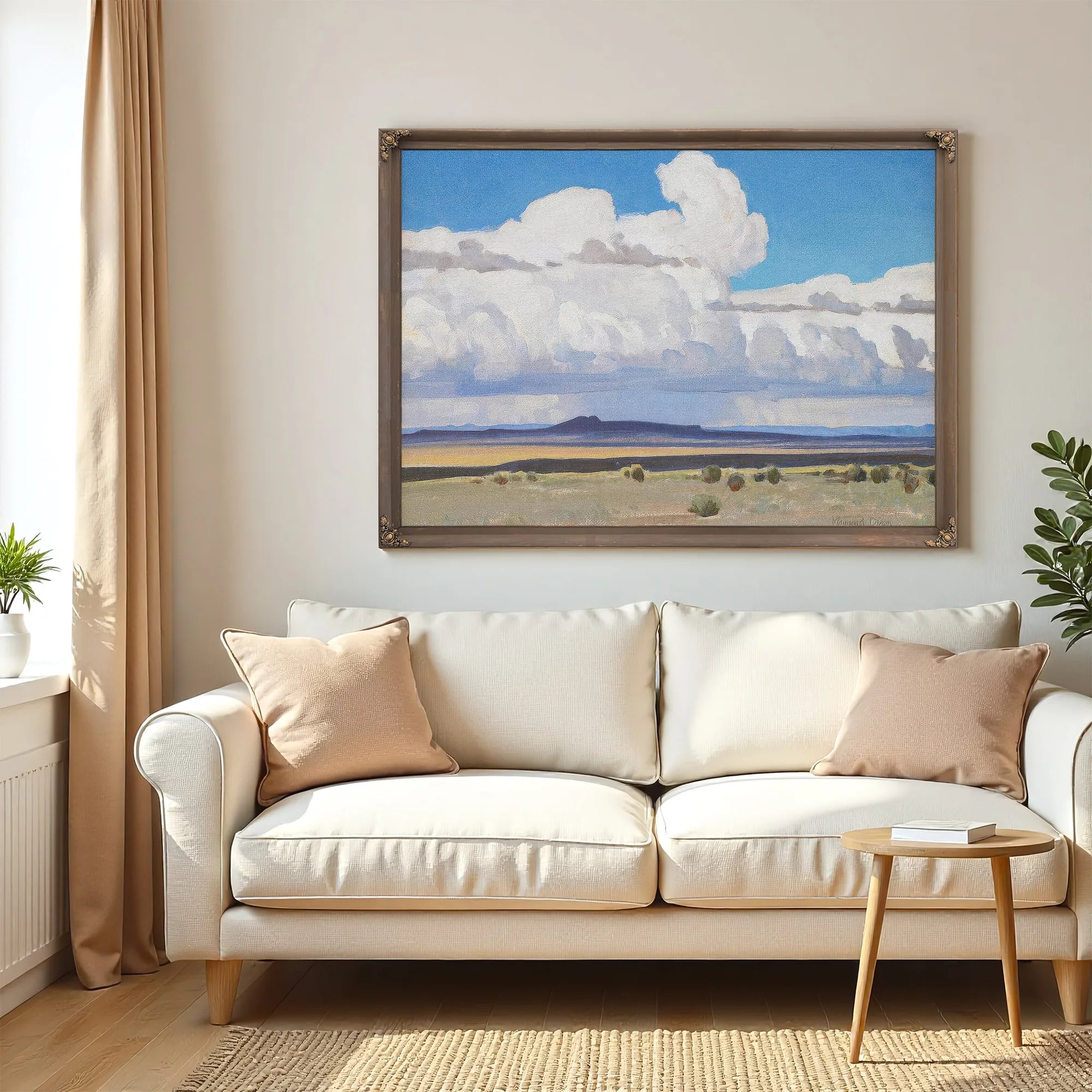 Summer Clouds New Mexico (No. 409) 1931 By Maynard Dixon Fine Art Print