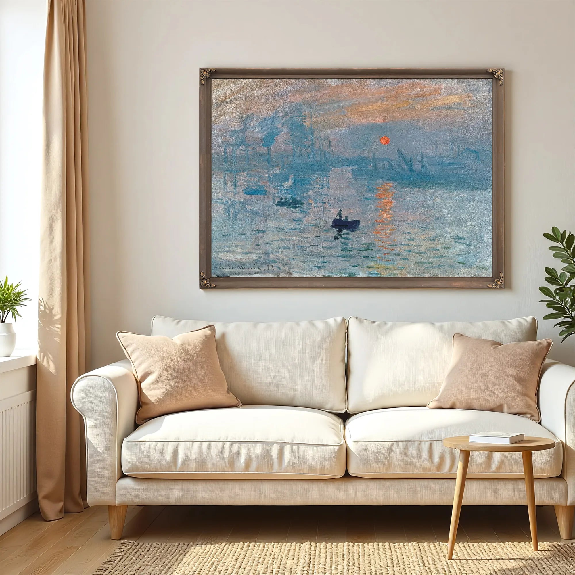 Impression Sunrise 1872 By Claude Monet Fine Art Print