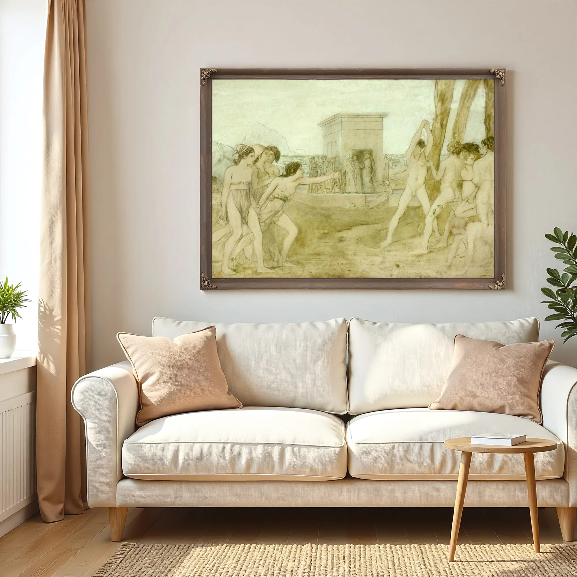 Young Spartans By Edgar Degas Fine Art Print