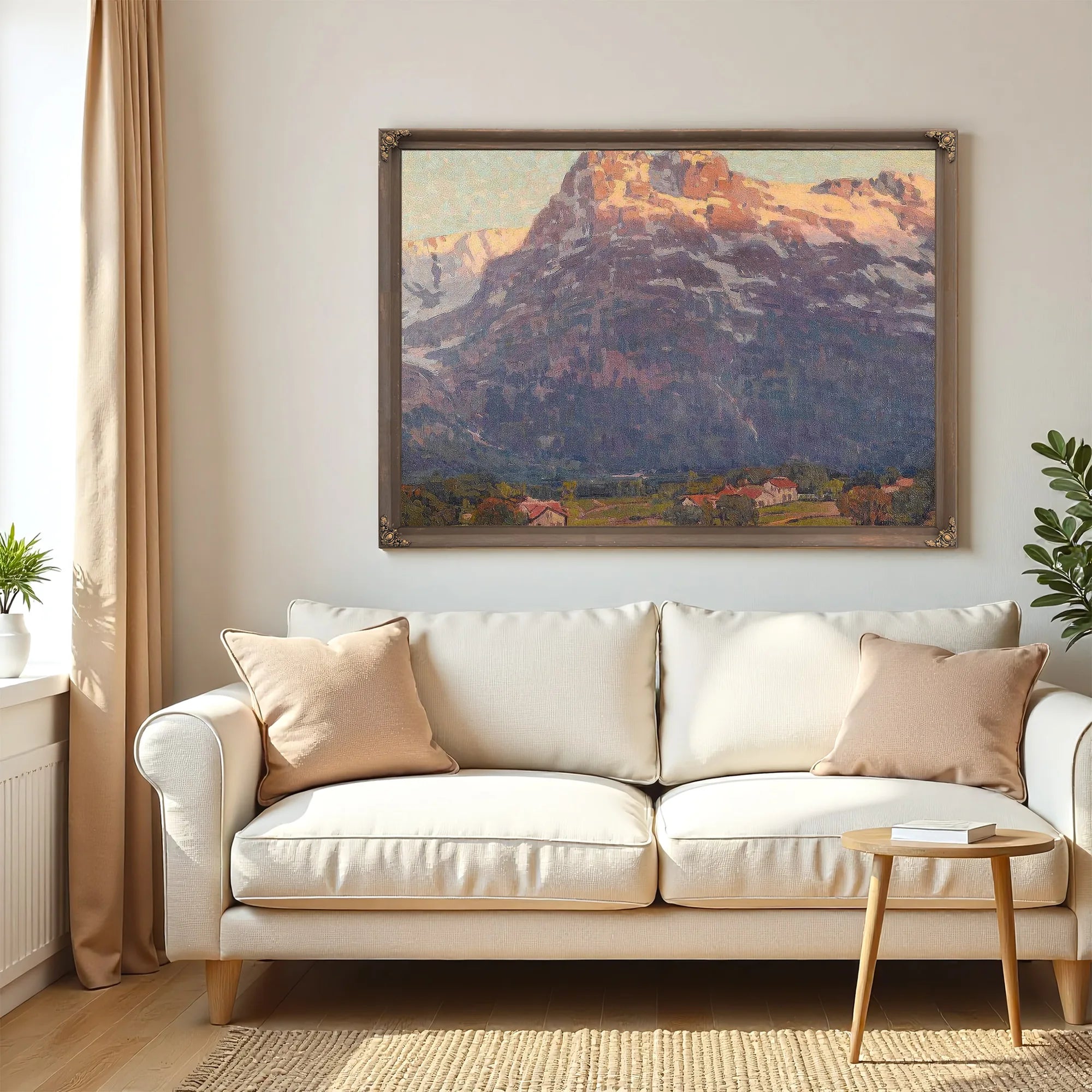 The Eiger At Grindelwald By Edgar Payne Fine Art Print