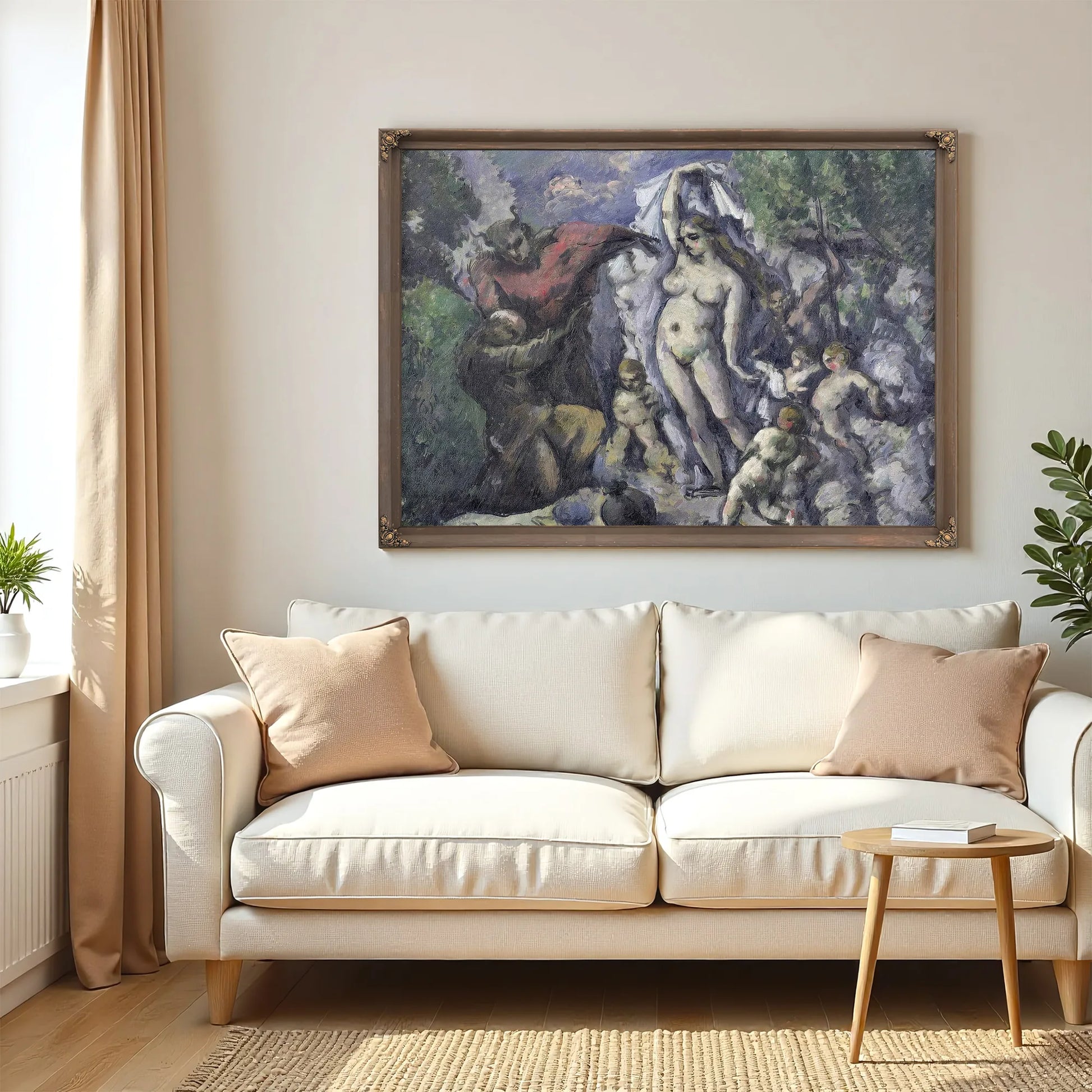 The Temptation Of St. Anthony By Paul Cezanne Fine Art Print