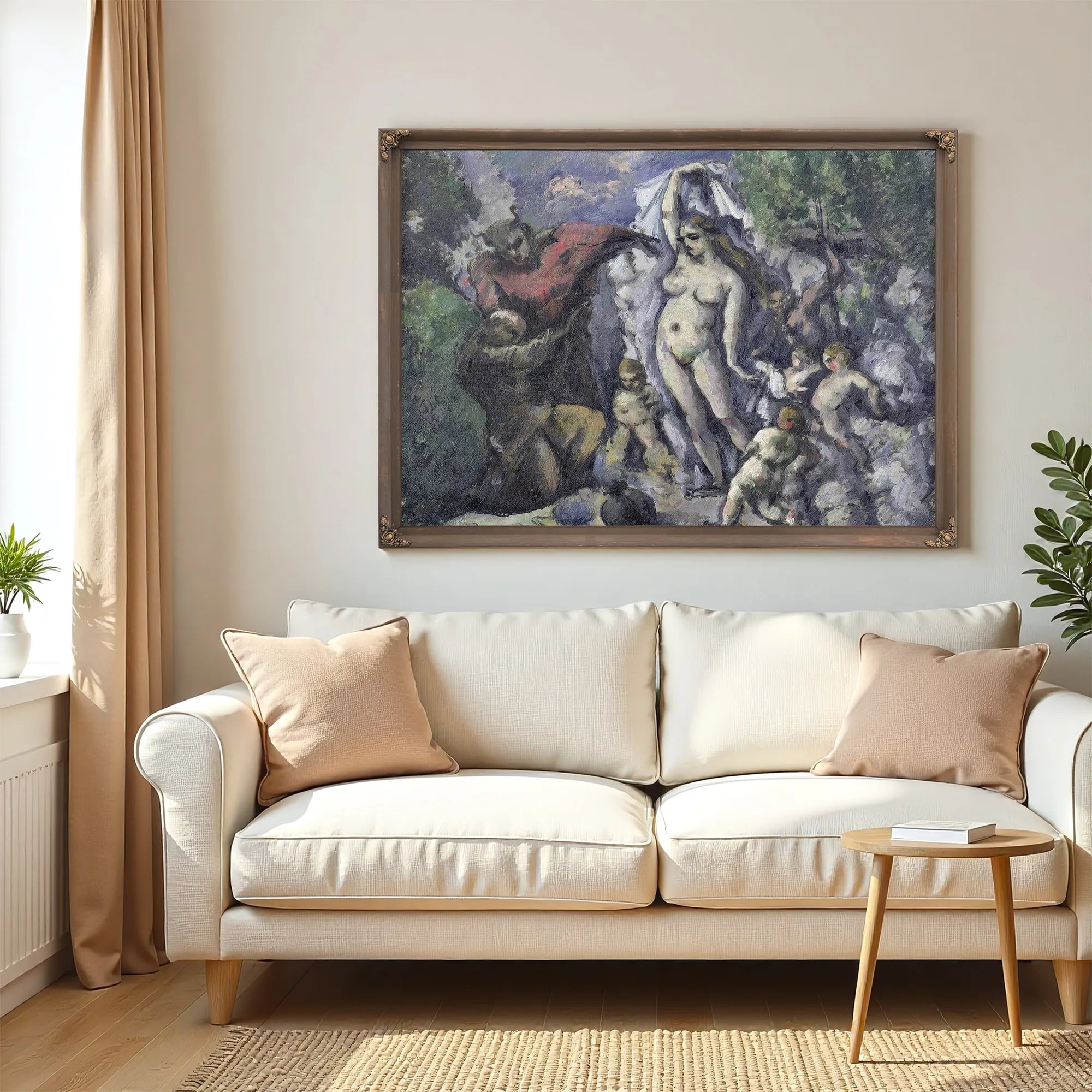 The Temptation Of St. Anthony By Paul Cezanne Fine Art Print