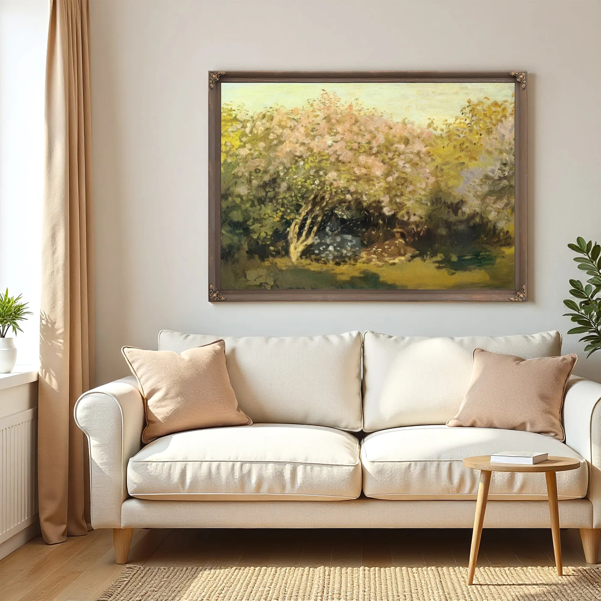 Lilacs In The Sun By Claude Monet Fine Art Print