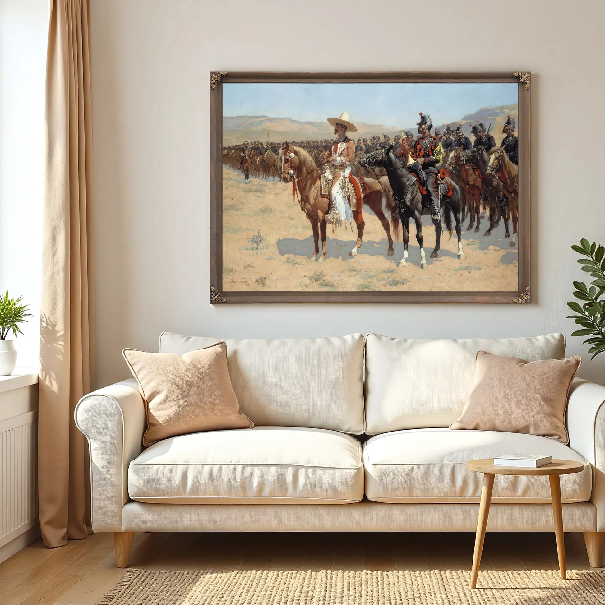 The Mexican Major B by Frederic Remington
