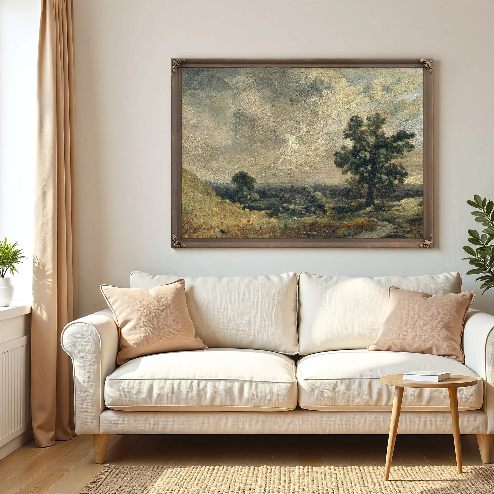English Landscape Undated By John Constable Fine Art Print