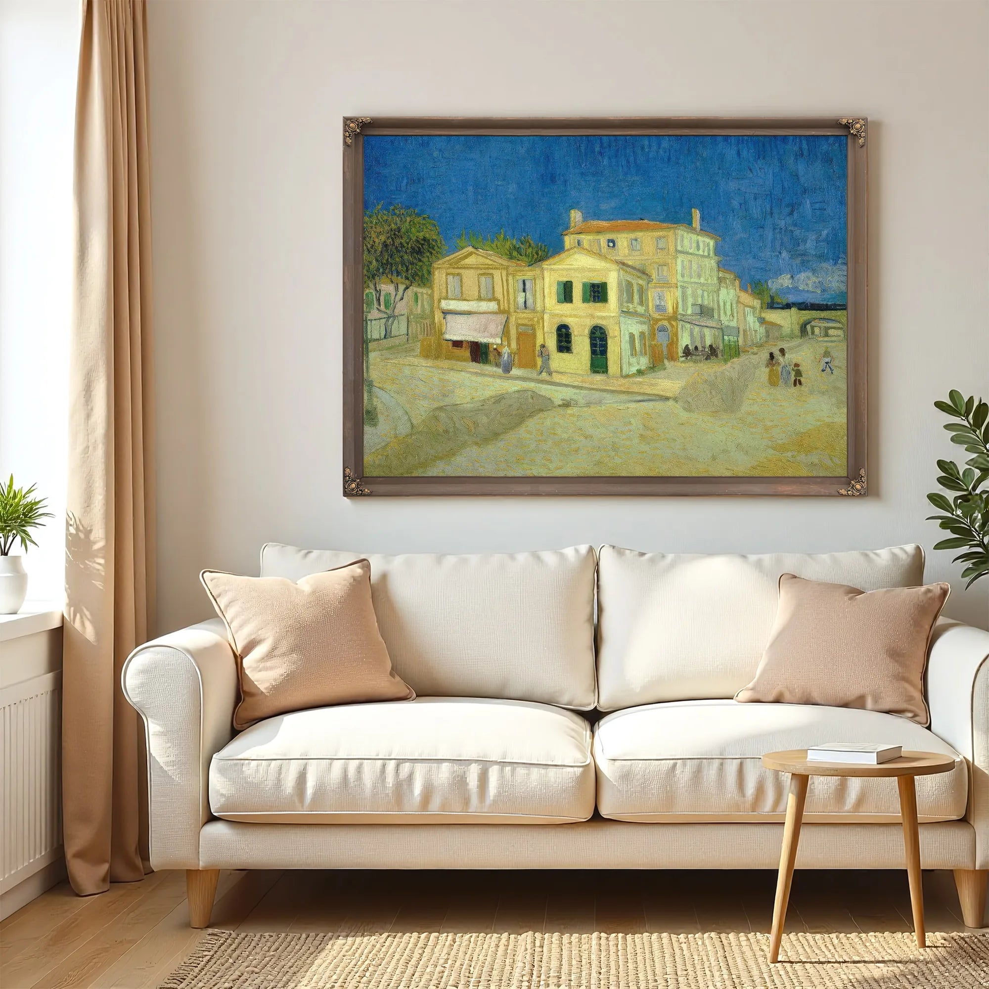 The Yellow House ('The Street') 2 By Vincent Van Gogh Fine Art Print