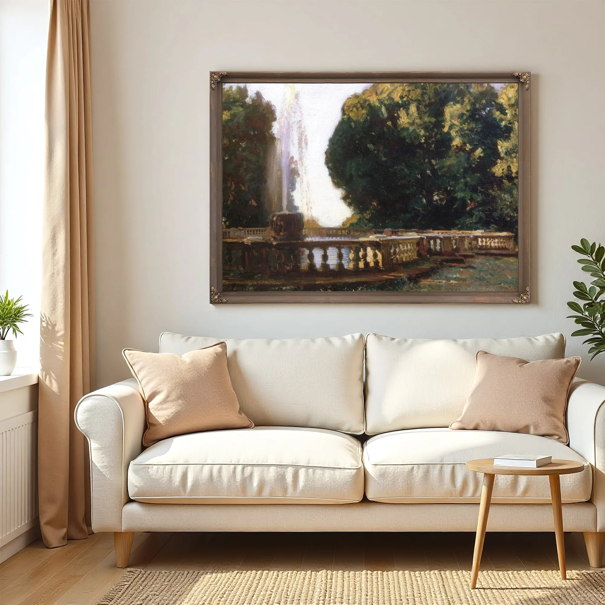 Villa Torlonia Fountain By John Singer Sargent Fine Art Print