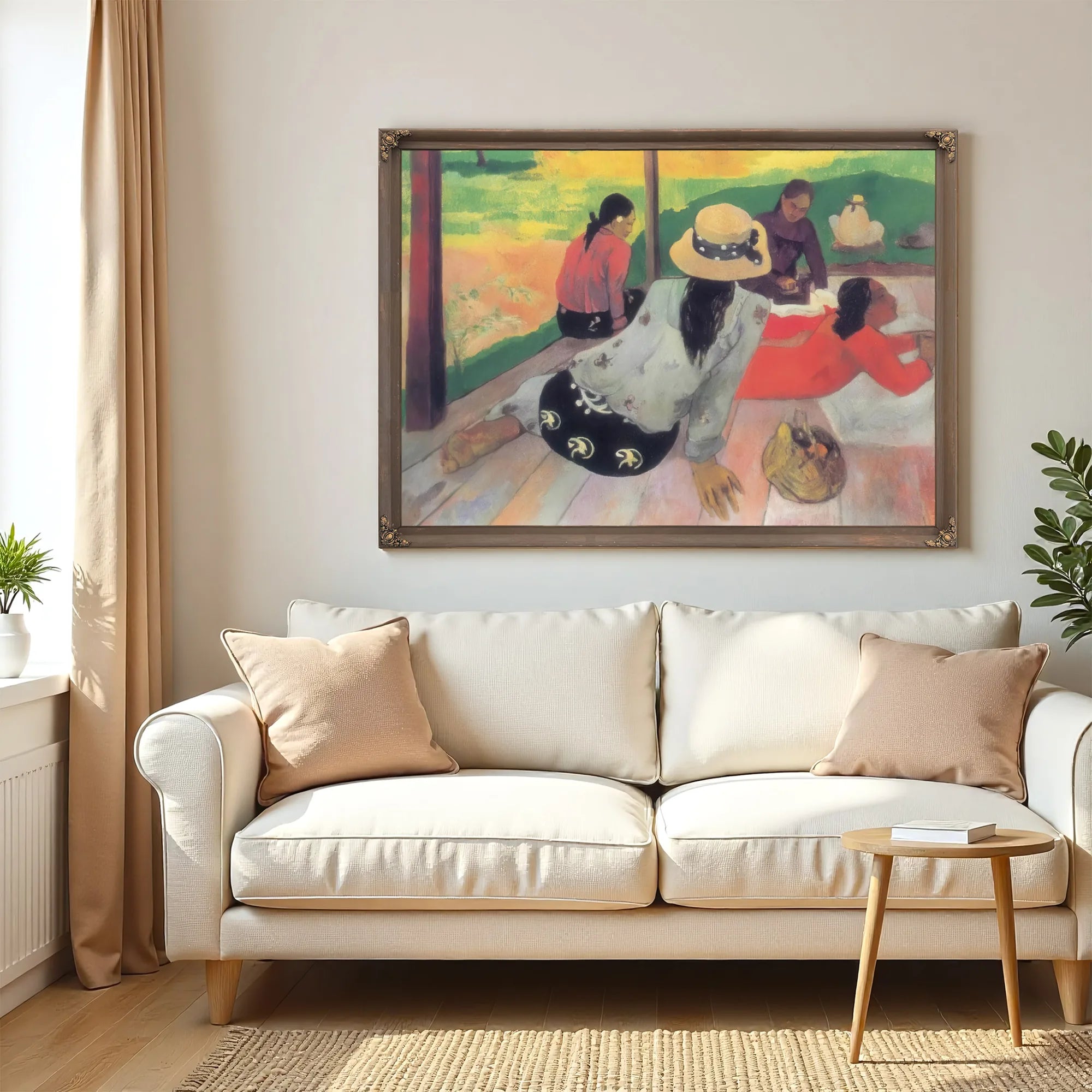 The Rest By Paul Gauguin Fine Art Print
