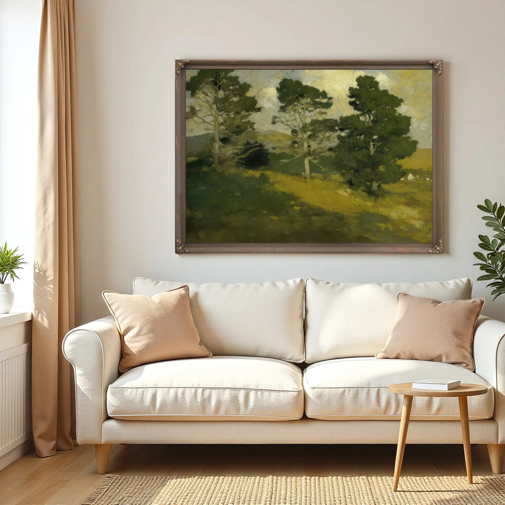 Monterey Pines By Arthur Frank Mathews Fine Art Print