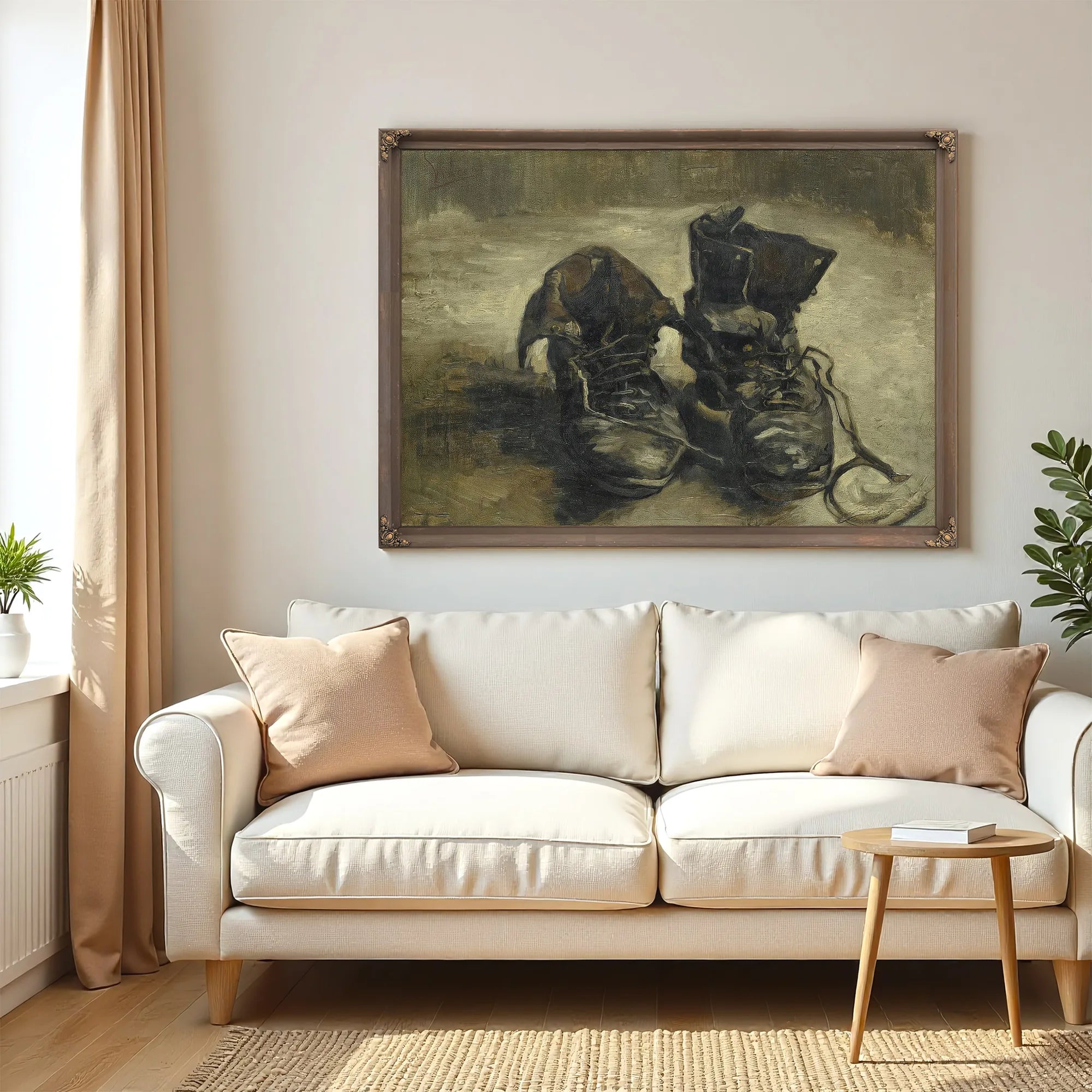Shoes By Vincent Van Gogh Fine Art Print
