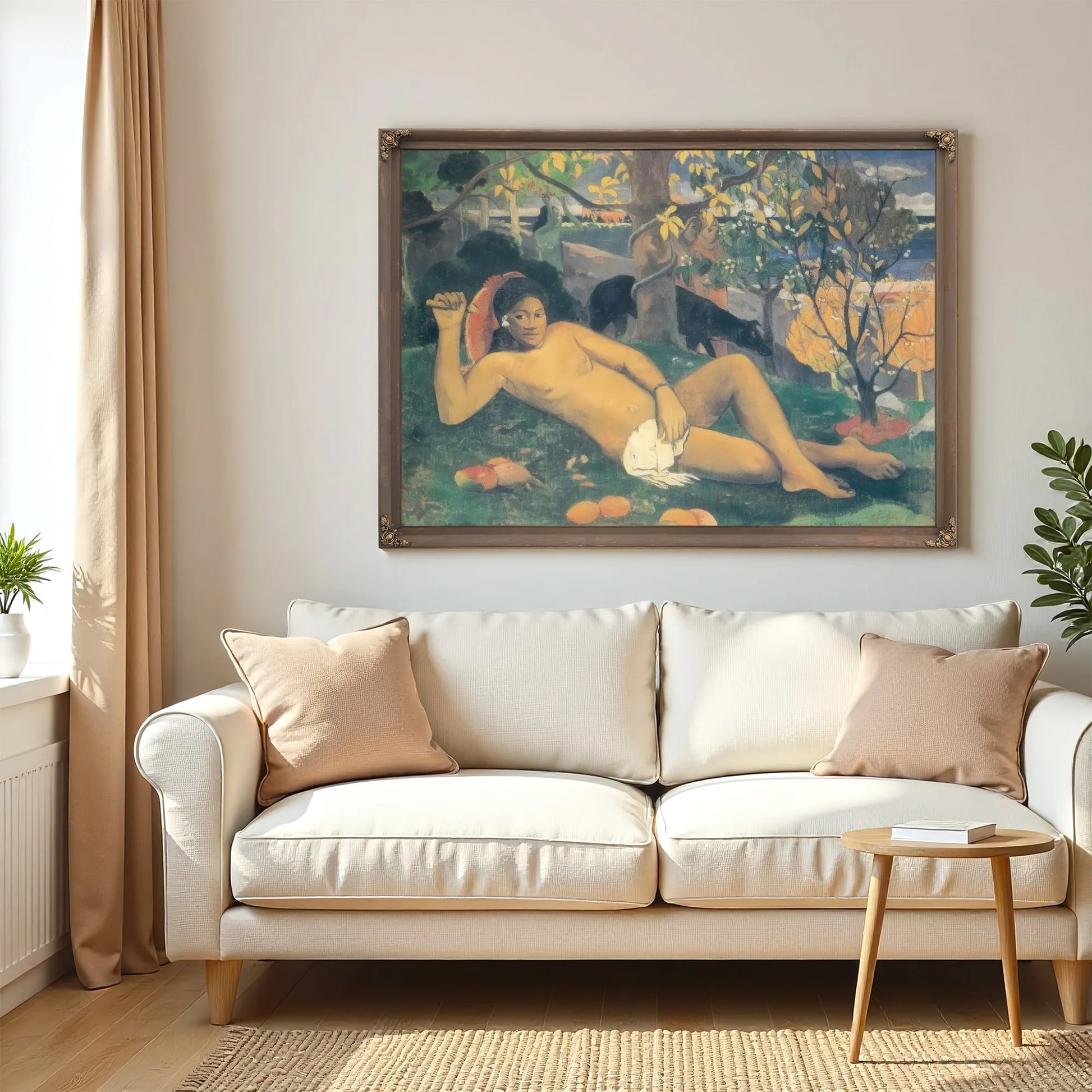 Te Arii Vahine ( The King's Wife) By Paul Gauguin Fine Art Print