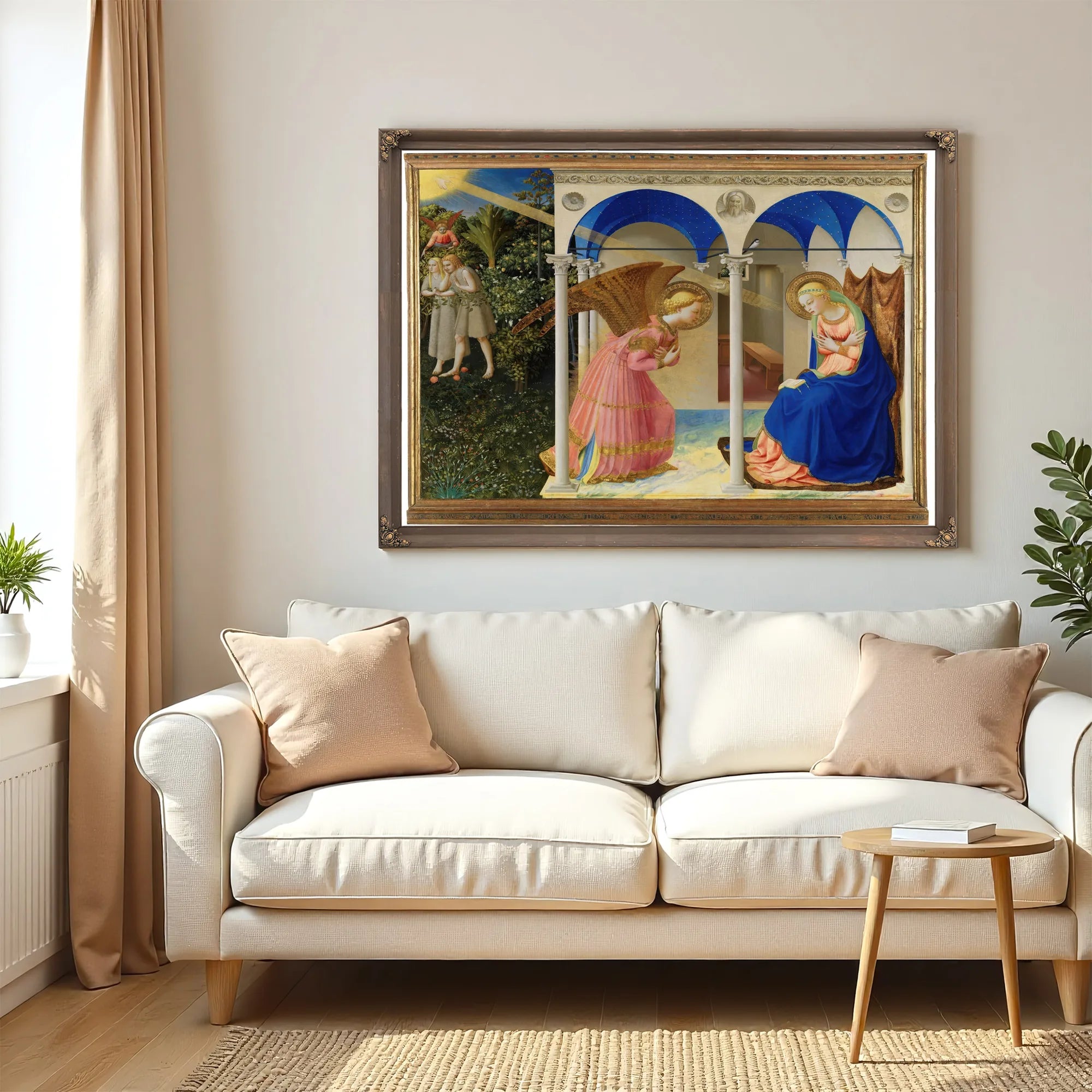 The Annunciation And Life Of The Virgin 1426 By Fra Angelico Fine Art Print
