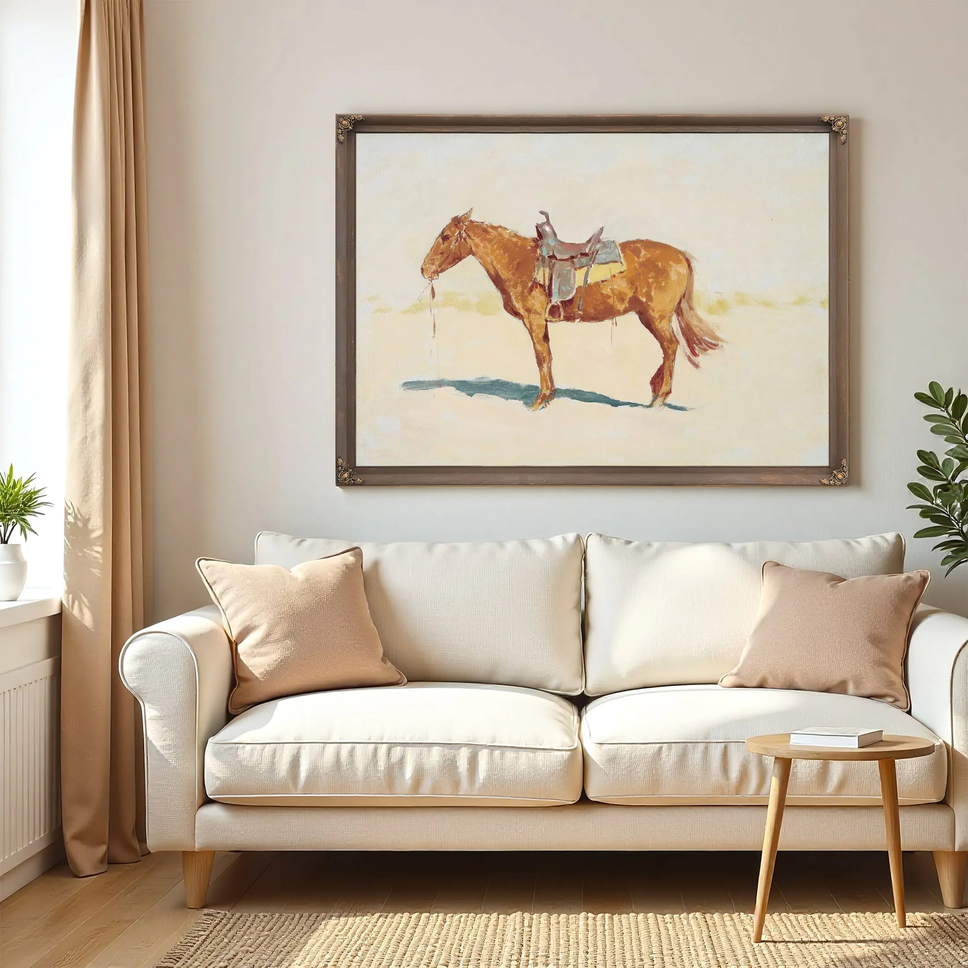 Untitled Horse Study  by Frederic Remington