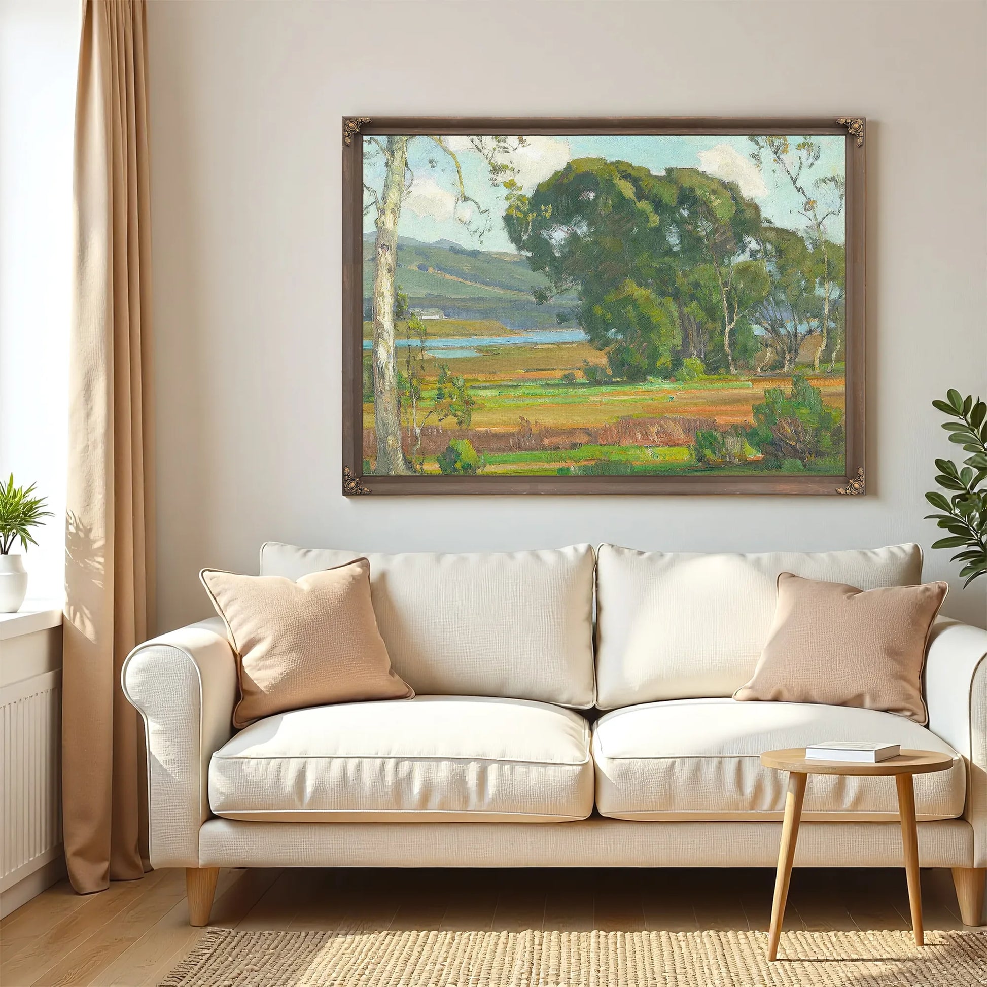 A California Inlet By William Wendt Fine Art Print